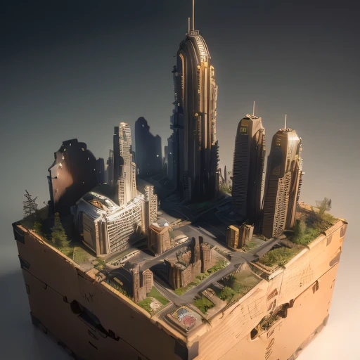 2528年Mars realistic model, (The hair ends are forked, original photo, best quality, masterpiece:1.4),Steampunk Cyberpunk 6820 City,(CyberpunkMars light:1.3), Mars (related to land),(in a small nature box:1.3),Isometric, small nature, landscape on foundation,landscape,
