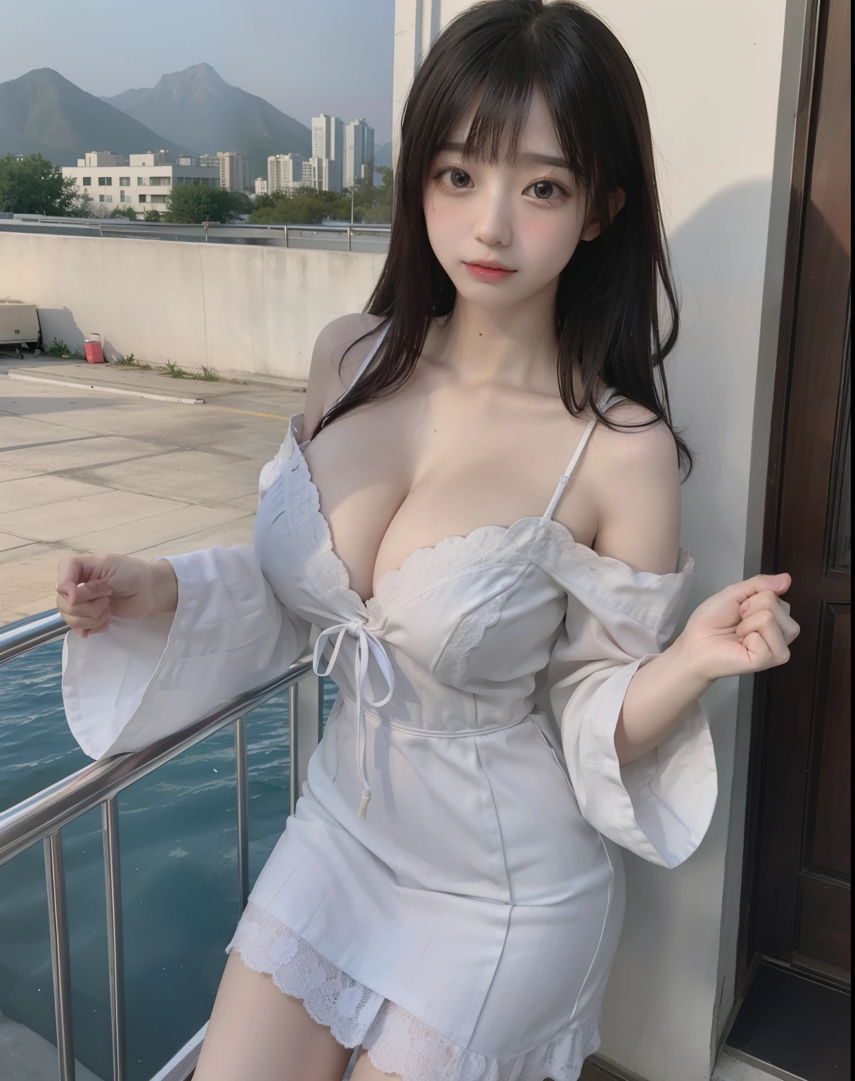  girl 14 yeard old , she being masturbate , , Masterpiece, best quality, beautiful painted, highly detailed,(denoising:0.6),[splash ink],((ink refraction)), (beautiful detailed sky),moon,highly,detaild,(masterpiece, best quality, extremely detailed） CG unity 8k壁纸，杰作，最好的质量，超详细），（石蒜）. hanfu open v open Vs Thin silk lace dress , (huge ，cleavage),, white pink, blue ，best qualtiy，tmasterpiece，超高分辨率，（真实感：1.4），RAW photogr，（True skin texture：1.3），（filmgrain：1.3），（Selfie angle），1个Giant Breast Girl，Beautiful eye and face details，tmasterpiece，Best quality at best，，The chest more exposed，