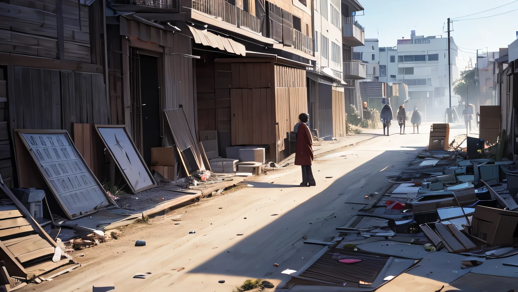 The first few weeks were chaotic. Societies have collapsed due to a lack of essential resources.