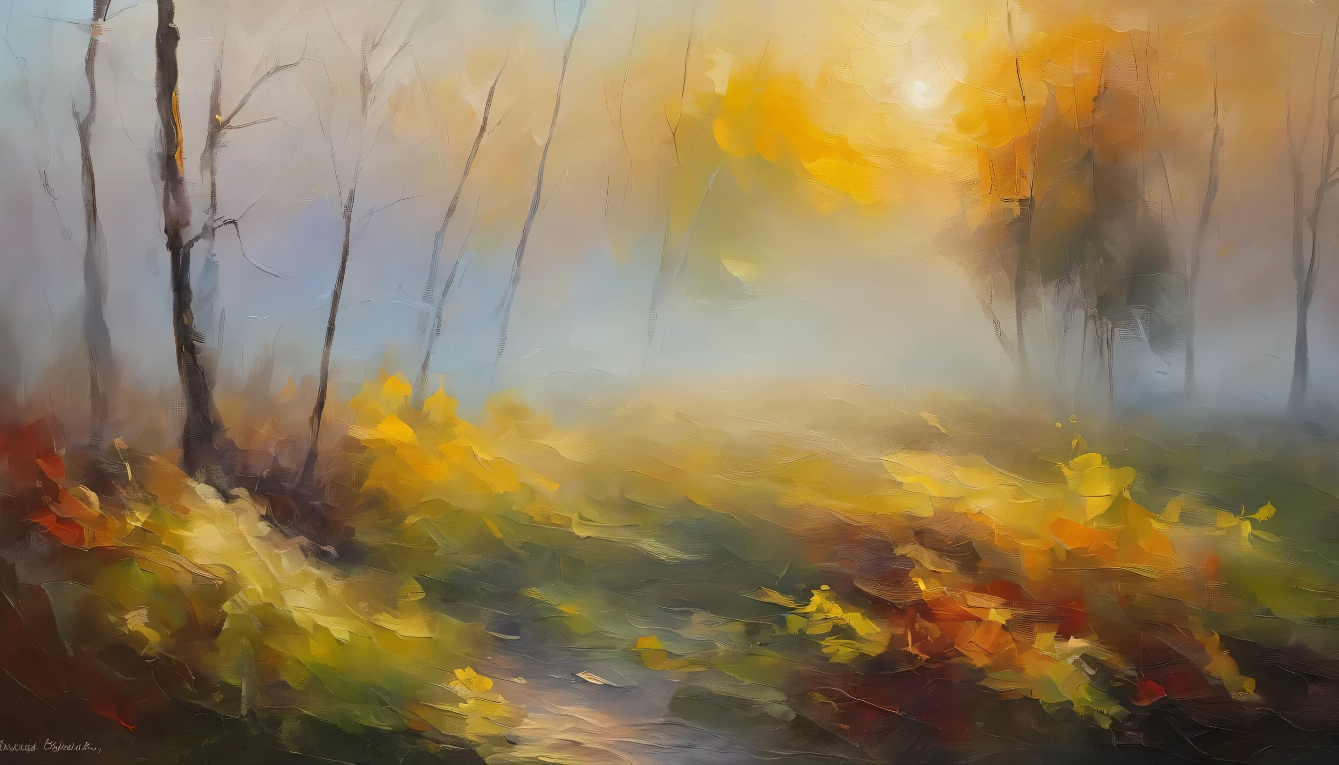 morning mist,sunlight shining through,Sunlight,the wind