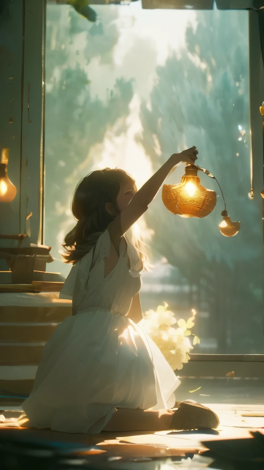 ((top quality)), ((​Masterpiece)), ((Super detailed)), (extremely delicate and beautiful),Ray tracing