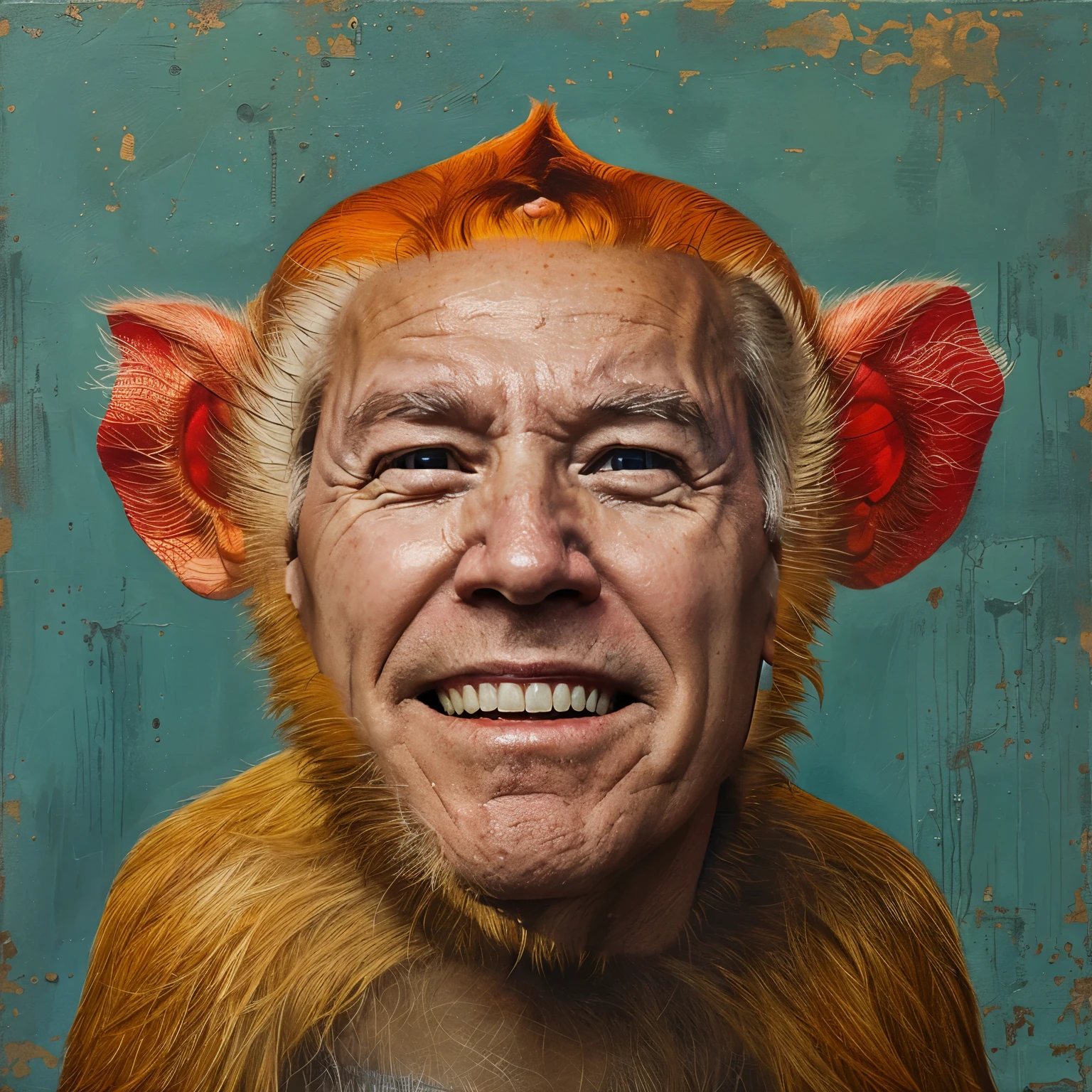 Joe Biden as a monster