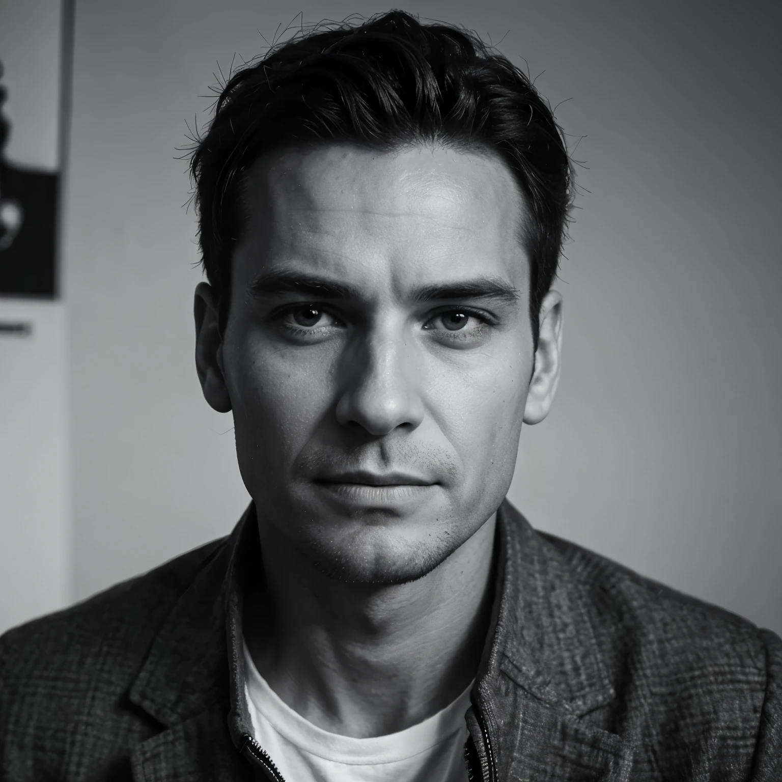 Portrait homme 40 ans, blanc