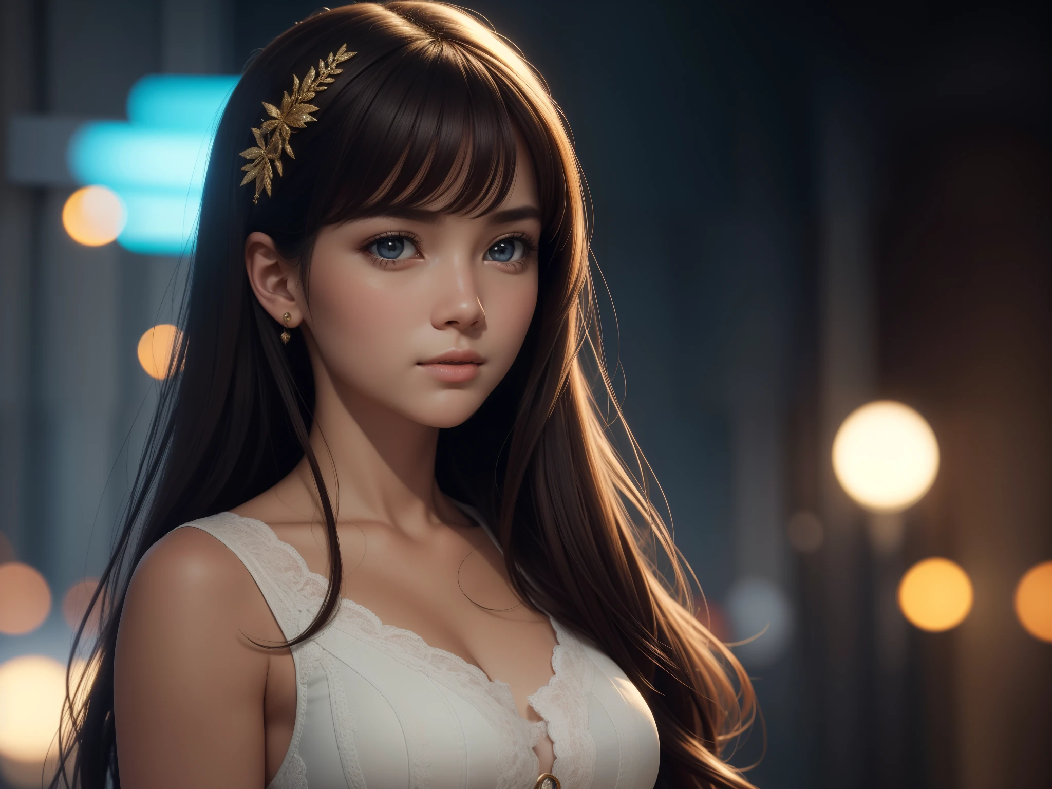 (8k, original photo, best quality, masterpiece:1.2),(lifelike, photorealistic:1.37), ((best quality)), ultra high resolution, Extremely detailed CG unified 8k wallpaper, Physically based rendering, light, full-body shot, (Bokeh:1.4), (((1 girl))), (oval face)