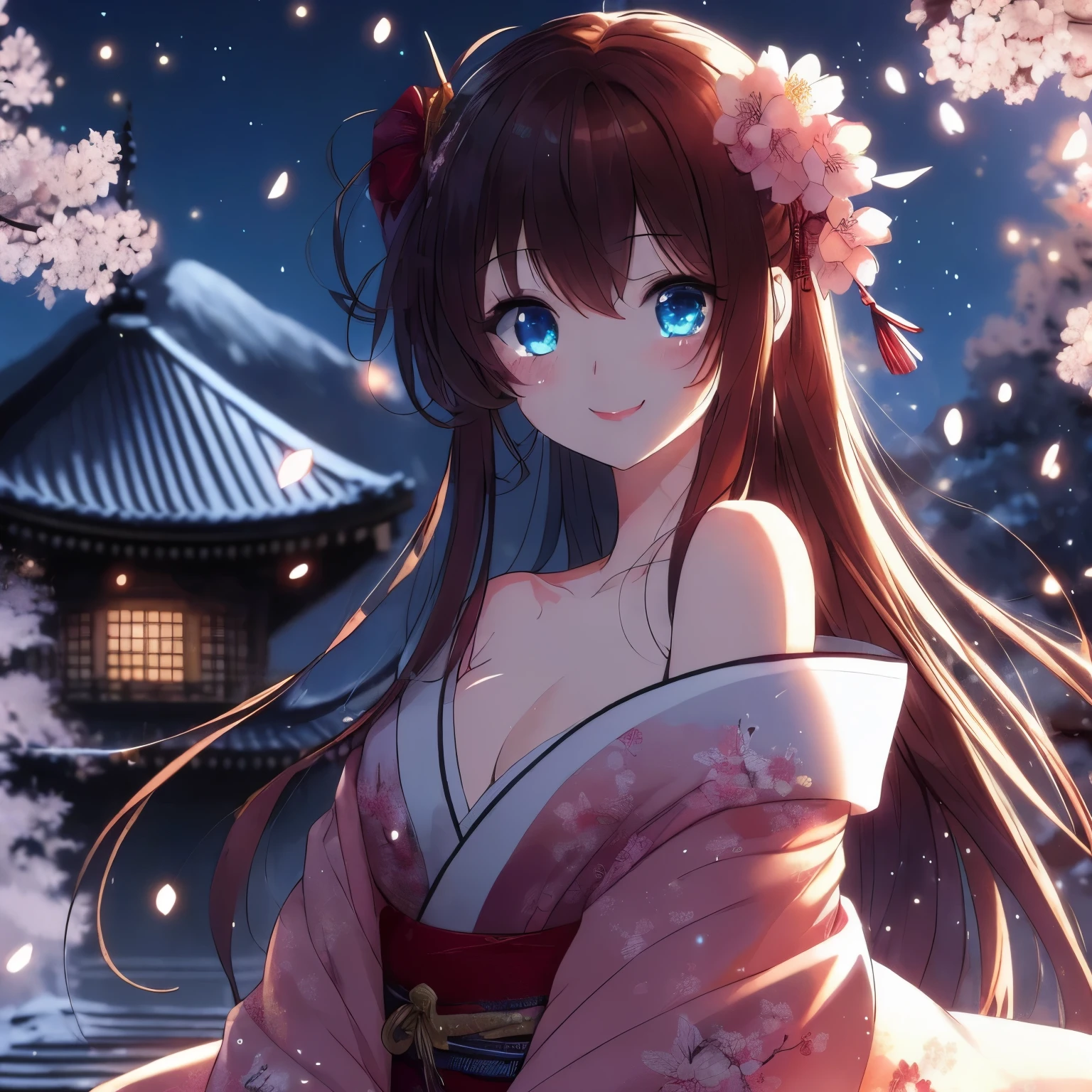 Anime girls wearing kimonos,flowers on hair,blue eyes, anime style 4k, Beautiful anime girl, Beautiful anime, anime wallpaper 4k, anime wallpaper 4k, 4k anime wallpaper, Beautiful anime portrait, Anime Art Wallpaper 4k, anime art wallpaper 4k, Beautiful anime woman, HD anime wallpaper, beautiful anime girl, 4k comic wallpaper