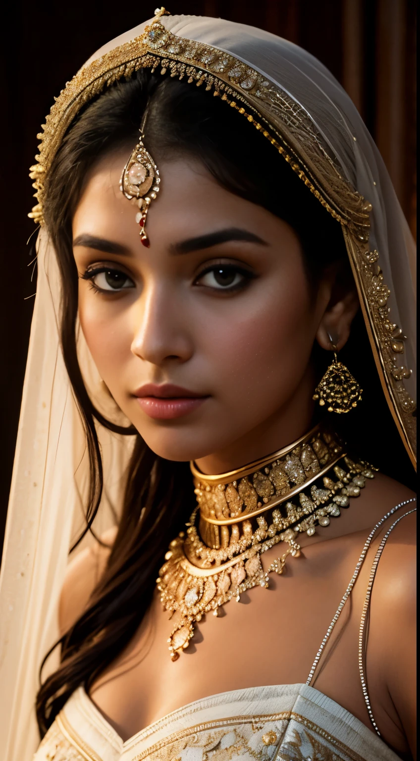 Indian look (aesthetic power,realistic,Hypnotisant) mignon trentenaire saoudien,Beautiful detailed eyes,beautiful detailed lips,Extremely detailed eyes and face,longs cils,robe courte,Kutcheb makes his debut, vibrant colors,natural lighting,Portraits,Aesthetic decors,Peinture ultra-fine,high resolution,Photorealistic, she looks at the camera,(ultra realistic,)