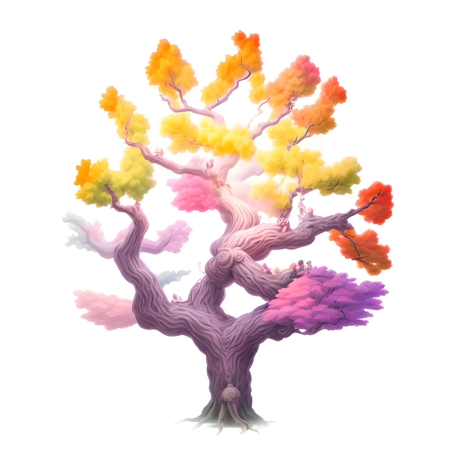 best quality, masterpiece, ultra high resolution, ((tree)),forest,Energetic, Beautiful and detailed light and shadow