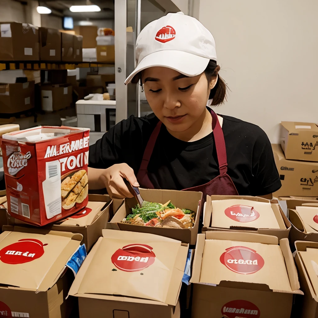 Takeout food supply center