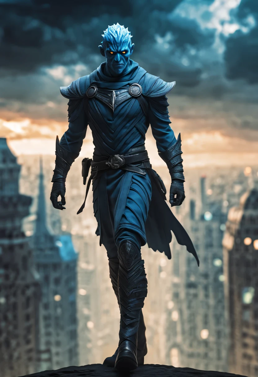 actual photo of raziel (flight:1.3) in dark city, dark fantasy style, ,high resolution, (detailed actual image:1), Crazy details, soft, hero, (expressive face, Detailed face:1), (actual:1), (photoactual, photo-actual:1), full color, (3d:1), (Very detailed:1.2), masterpiece, 8K Ultra HD,