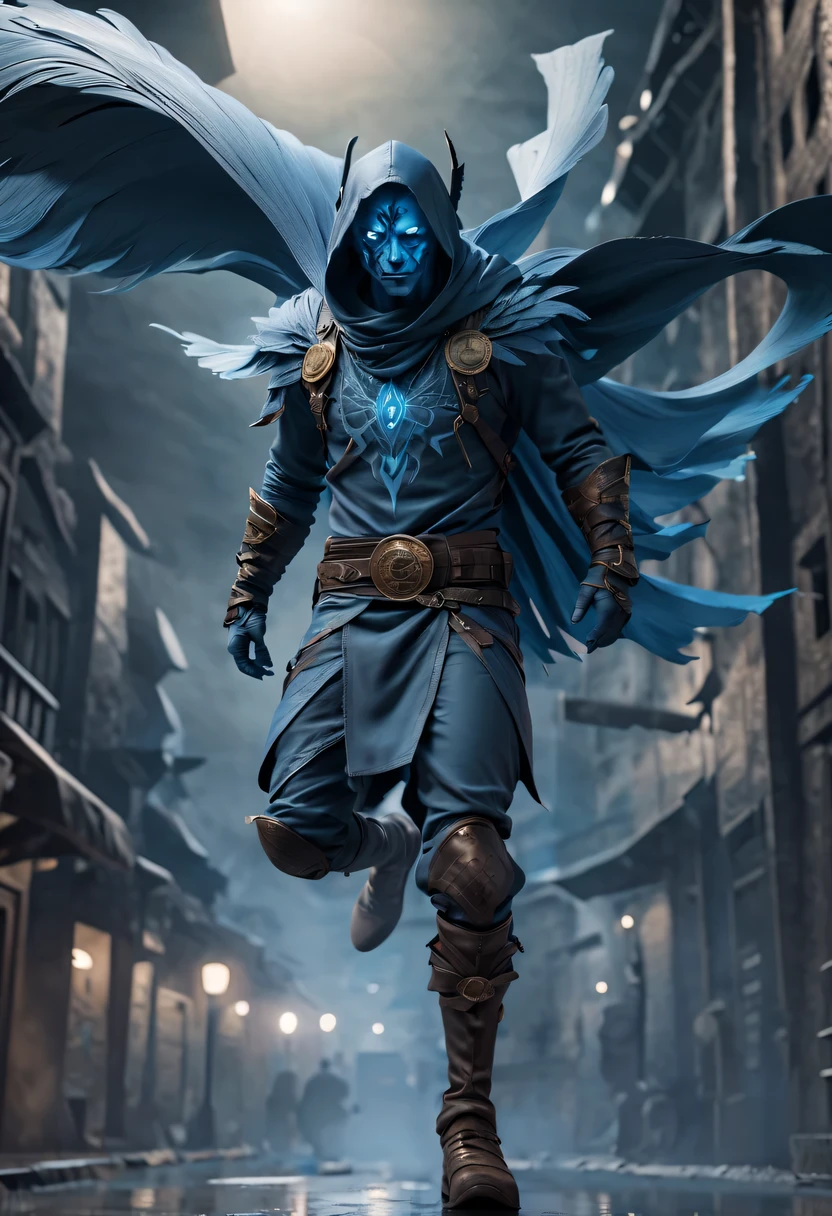 actual photo of raziel (flight:1.3) in dark city, dark fantasy style, ,high resolution, (detailed actual image:1), Crazy details, soft, hero, (expressive face, Detailed face:1), (actual:1), (photoactual, photo-actual:1), full color, (3d:1), (Very detailed:1.2), masterpiece, 8K Ultra HD,