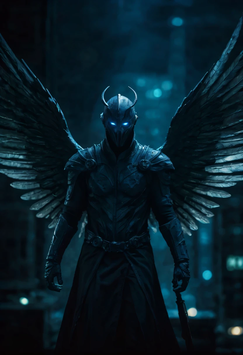 actual photo of raziel (flight:1.3) in dark city, dark fantasy style, ,high resolution, (detailed actual image:1), Crazy details, soft, hero, (expressive face, Detailed face:1), (actual:1), (photoactual, photo-actual:1), full color, (3d:1), (Very detailed:1.2), masterpiece, 8K Ultra HD,