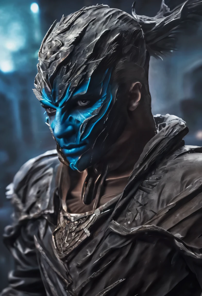 actual photo of raziel (flight:1.3) in dark city, dark fantasy style, ,high resolution, (detailed actual image:1), Crazy details, soft, student, (expressive face, Detailed face:1), (actual:1), (photoactual, photo-actual:1), full color, (3d:1), (Very detailed:1.2), masterpiece, 8K Ultra HD,