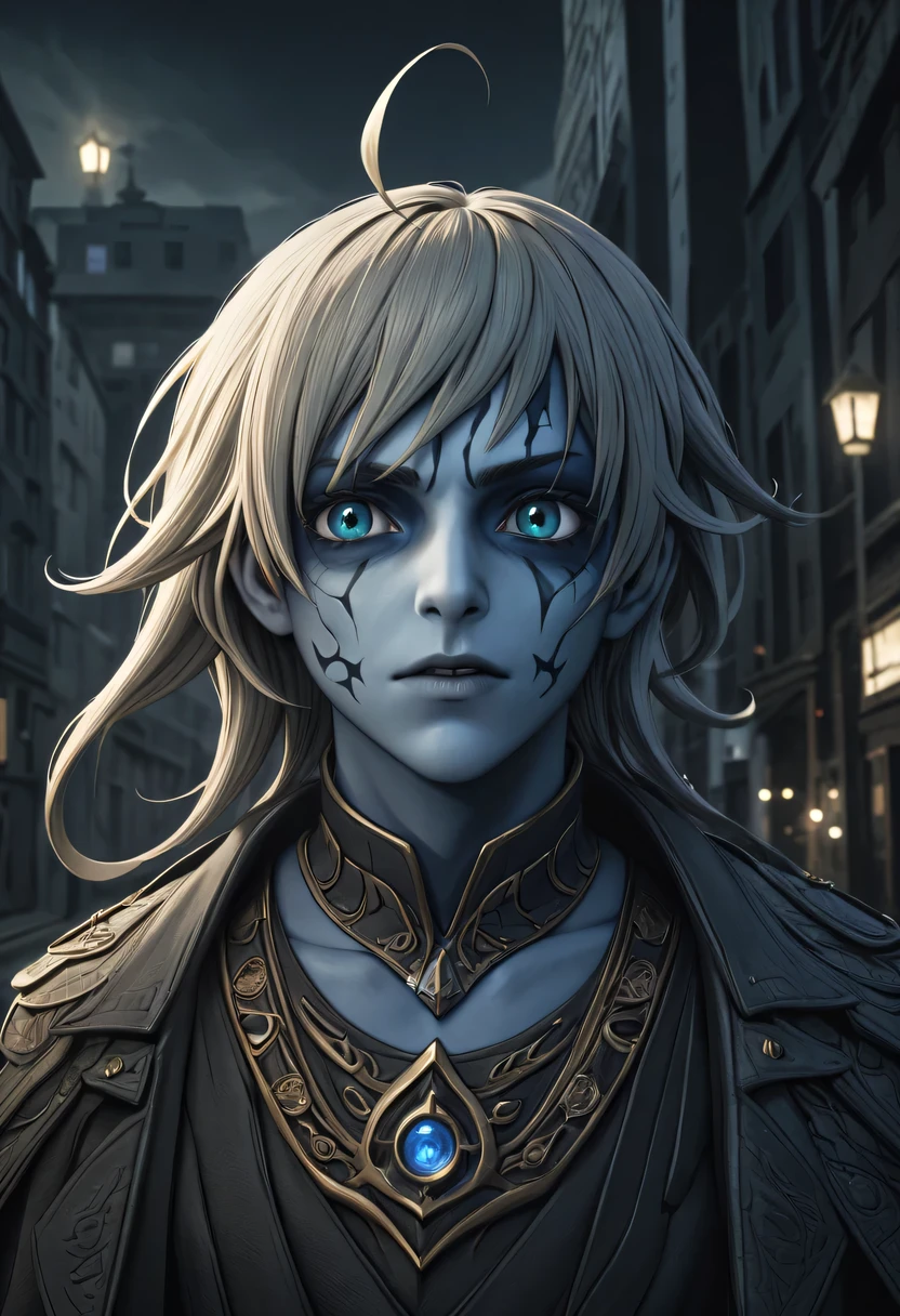 actual photo of raziel (flight:1.3) in dark city, dark fantasy style, ,high resolution, (detailed actual image:1), Crazy details, soft, student, (expressive face, Detailed face:1), (actual:1), (photoactual, photo-actual:1), full color, (3d:1), (Very detailed:1.2), masterpiece, 8K Ultra HD,