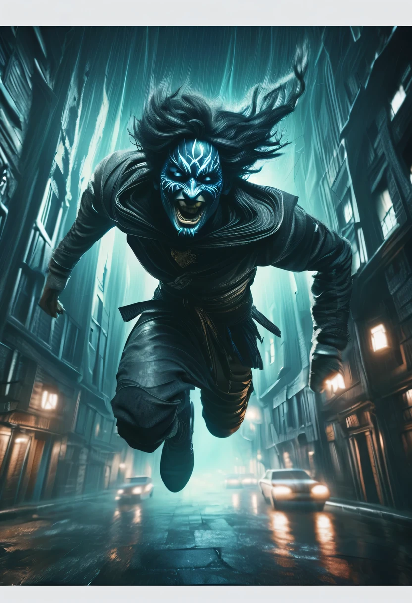 actual photo of raziel (flight:1.3) in dark city, dark fantasy style, ,high resolution, (detailed actual image:1), Crazy details, soft, student, (expressive face, Detailed face:1), (actual:1), (photoactual, photo-actual:1), full color, (3d:1), (Very detailed:1.2), masterpiece, 8K Ultra HD,