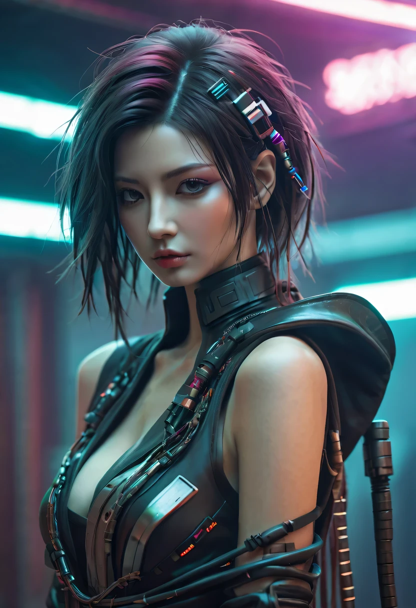 sh4g0d风格赛博朋克巫师