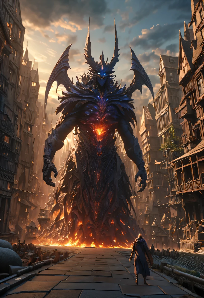 actual photo of raziel (flight:1.3) in dark city, dark fantasy style, ,high resolution, (detailed actual image:1), Crazy details, soft, student, (expressive face, Detailed face:1), (actual:1), (photoactual, photo-actual:1), full color, (3d:1), (Very detailed:1.2), masterpiece, 8K Ultra HD,