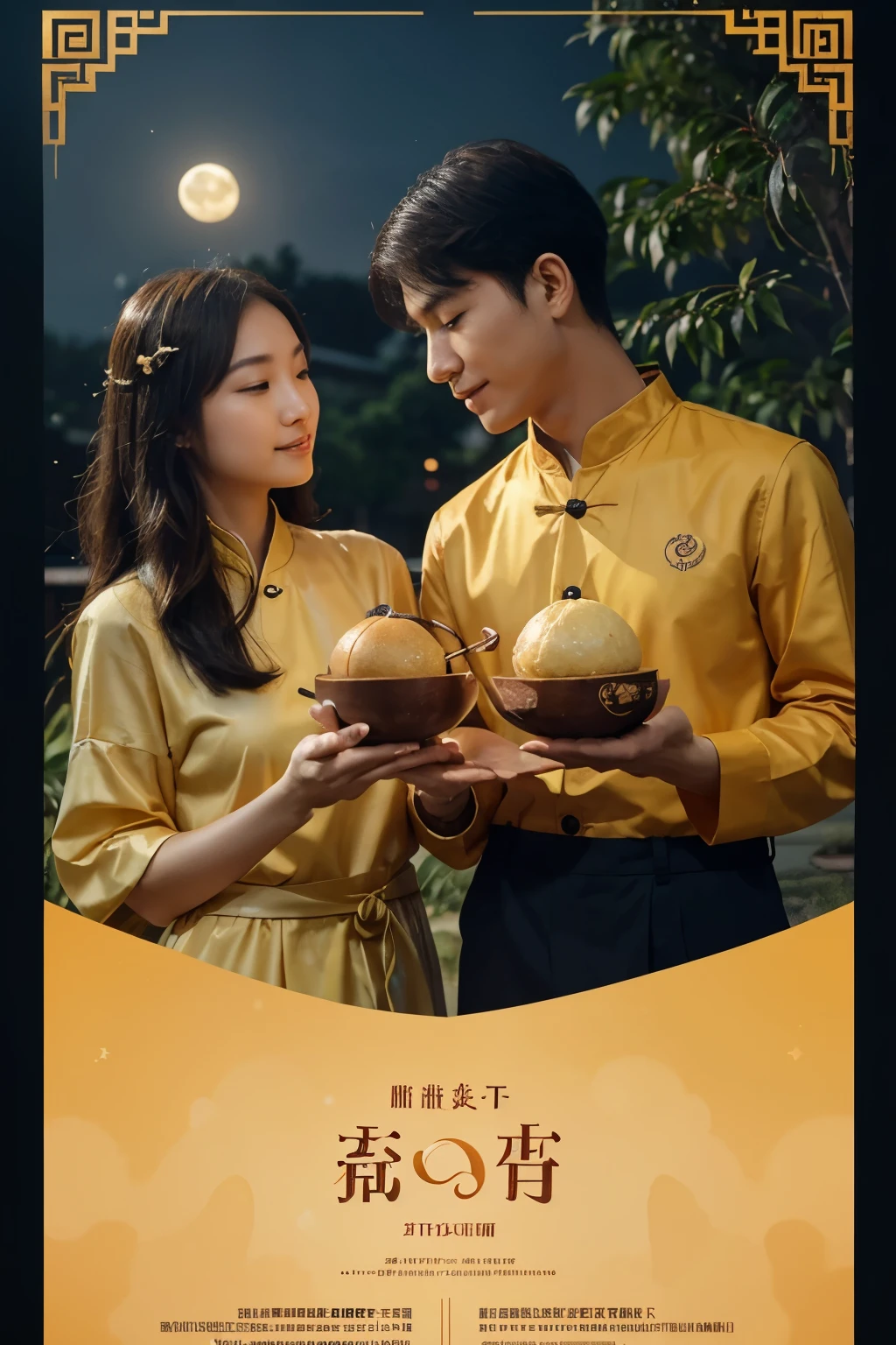 Theme elements: The central theme of the poster is the Mid-Autumn Festival celebration,因此需要突出中秋节的Theme elements。At the top or center of the poster,I will place a bright and round moon,Represents the symbol of Mid-Autumn Festival。Some rabbits can be placed around the moon、moon cake、Pomelo and other traditional Mid-Autumn Festival elements,And the scene of family reunion,Express the warmth and reunion of the festival。
Color selection: I will choose warm colors to create a festive atmosphere,Such as gold、orange color、dark blue, etc。The moon can appear warm gold,周围的元素可以用更深的蓝色和orange color进行点缀,Create a mysterious and warm atmosphere at night。
Copywriting design: The copy of the poster should convey the information and activities of the Mid-Autumn Festival concisely and clearly,At the same time attract the attention of the audience。I will choose beautiful fonts,Place the copy at the appropriate location on the poster,as below or around the moon,Let the audience be attracted to the content of the poster at a glance。The content of the copy can include celebrating the Mid-Autumn Festival、reunite family、Share topics such as love and happiness,Let people feel the warmth and beauty of the festival。
Typography and layout: The layout of the poster should be concise and clear,Highlight the subject content。我会将月亮和Theme elements放置在海报的中央或顶部,Copy can be placed around or at the bottom of the moon。While typesetting,Leave enough white space,Make your poster look neat and clear,Allow the audience to clearly see the content of the poster。
Call to action: 海报的底部或侧边可以加入Call to action,If you participate in the Mid-Autumn Festival celebrations、Shop for holiday gifts and more。Call to action的内容应该简洁明了,Use eye-catching fonts and colors,Guide viewers to take appropriate action,If you attend a celebration、Purchase gifts etc.。