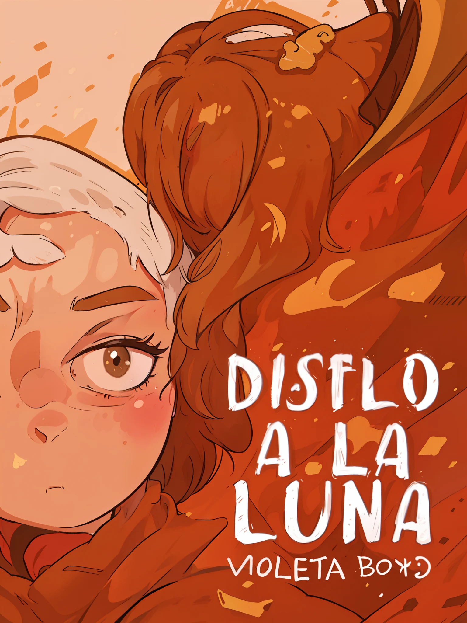 um close de um desenho animado de uma mulher com cabelo comprido, por Diego Gisbert Llorens, inspired por Diego Gisbert Llorens, diseno limpio de facil lectura, by Santiago Martínez Delgado, by Verónica Ruiz de Velasco, digital illustration, por Hirosada II, by Amélia Peláez