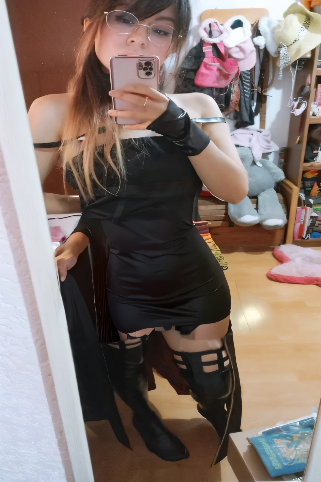 Ropa interior sexy negra ,Vestido corto levantado!!, vestido muy corto