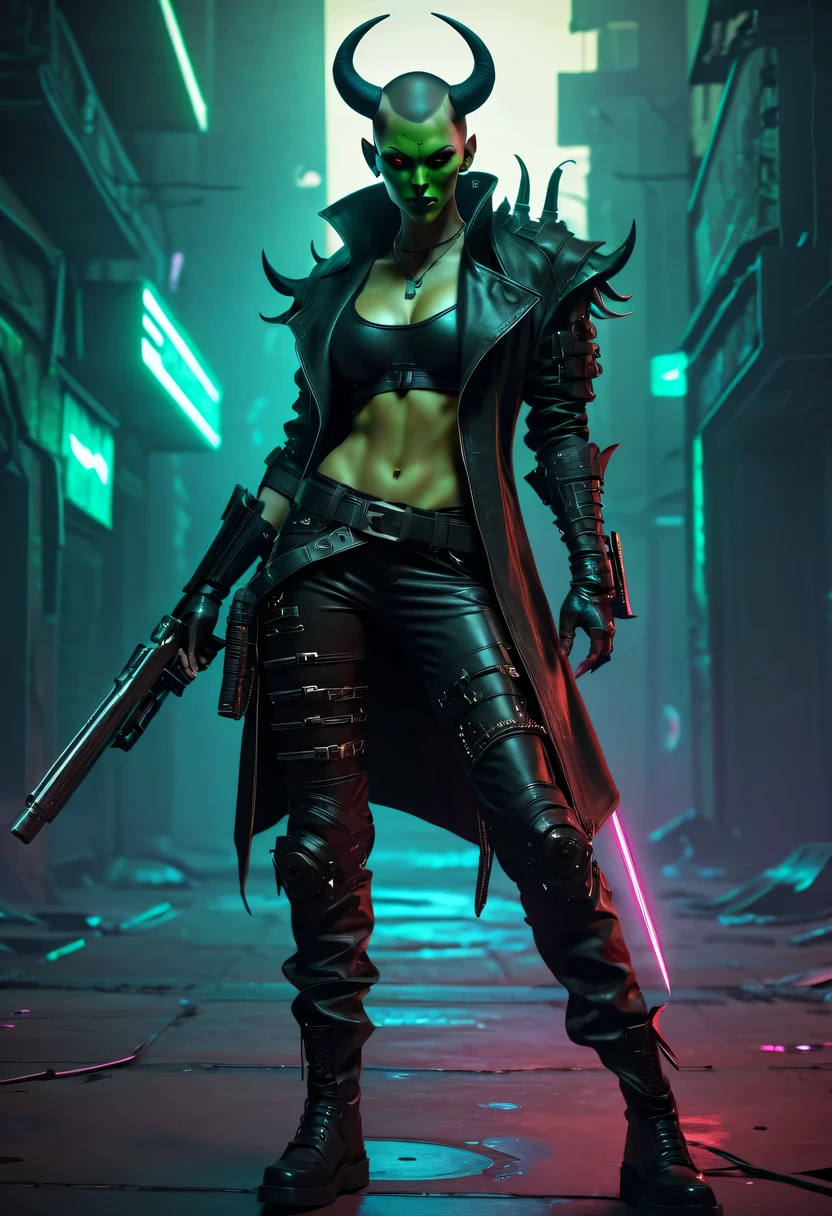 sh4g0d style cyberpunk killer