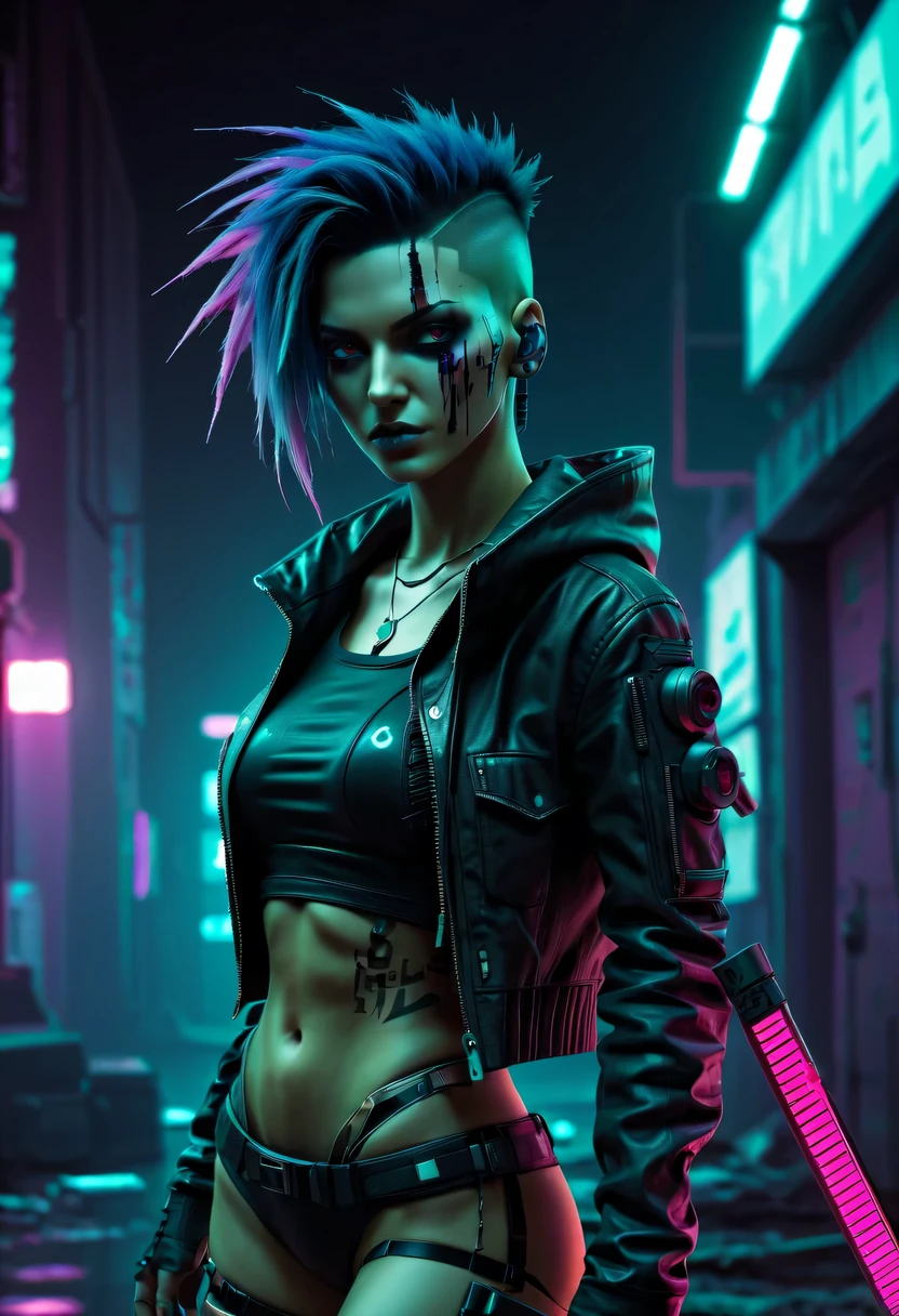 sh4g0d style cyberpunk killer