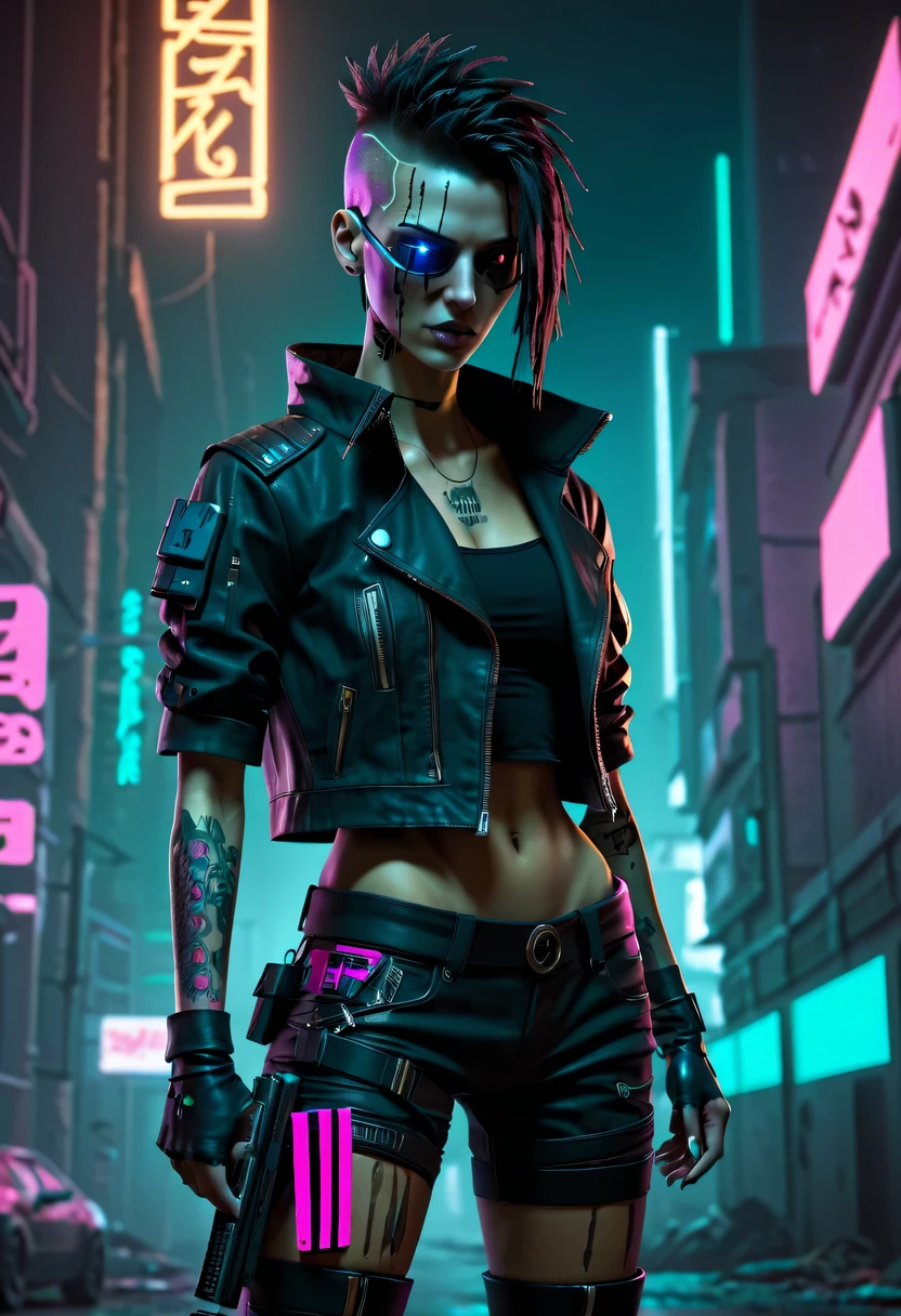 sh4g0d style cyberpunk killer