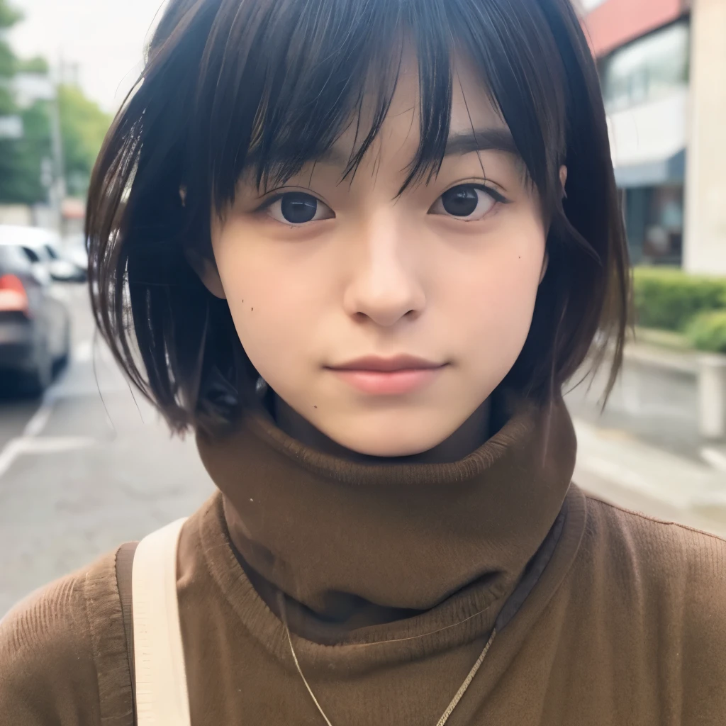 sf ,woman,Adult,main character,18-year-old,Hopeful Face,round face、Young、Small jaw、Round eyes、Light freckles、Brown eyes,Short Hairstyles,Black hair mixed with gray,Tight, see-through bodysuit、,Wide grassland,traitor,chaosとしました,Future World,Socialist World,snow,chaos、whole body、
