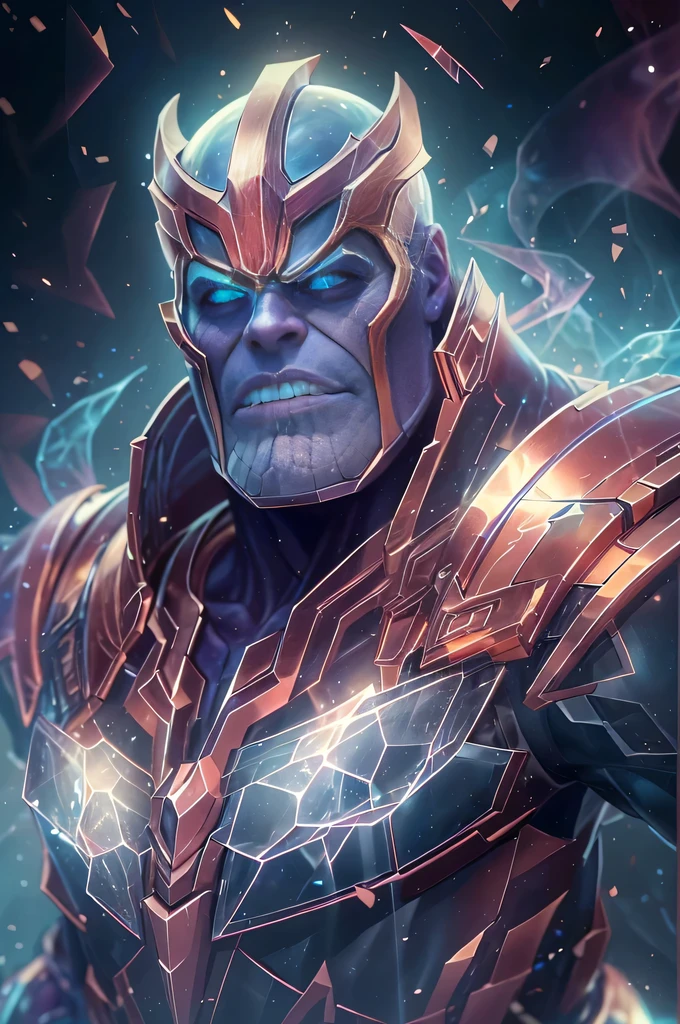 Translucent ethereal Thanos