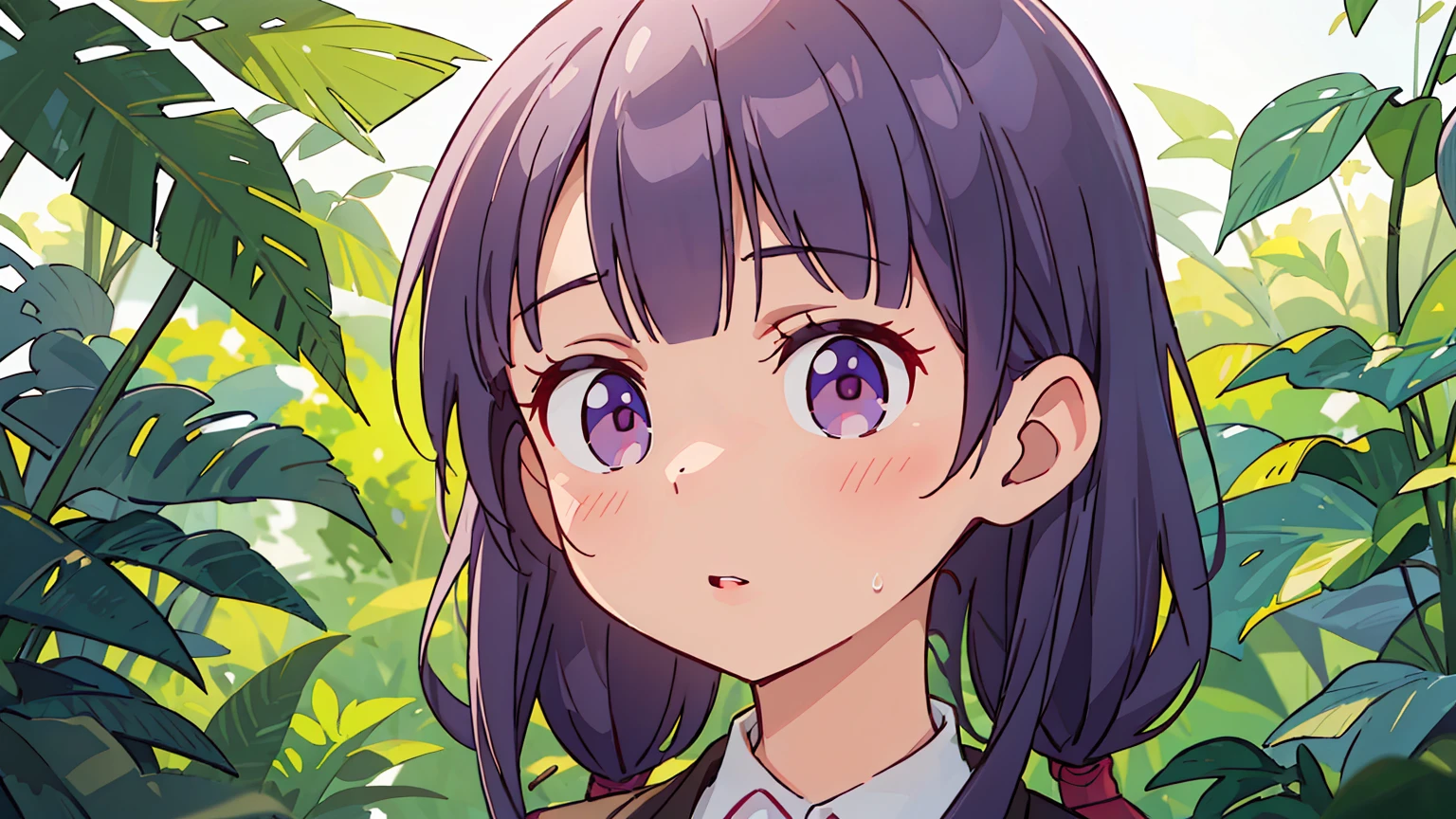 (best quality,4k,8k,highres,masterpiece:1.2),ultra-detailed,(realistic,photorealistic,photo-realistic:1.37),Suzukaze Aoba,[NEW GAME!],anime,drawing illustrations,beautiful detailed eyes,beautiful detailed lips,extremely detailed eyes and face, long eyelashes,colorful hair,focused and determined expression,casually dressed,standing in a lush garden,with blooming flowers and vibrant greenery around her,faint sunlight filtering through the leaves,soft and warm lighting,delicate brush strokes,rich and vibrant colors,stylized and dynamic artwork,expressive and lively poses,detailed background scenery,showcasing Suzukaze Aoba's passion for illustration and her dedication to her craft,with artistic tools, like paintbrushes and pencils, scattered around her, immersing the viewer in the world of art and creativity.