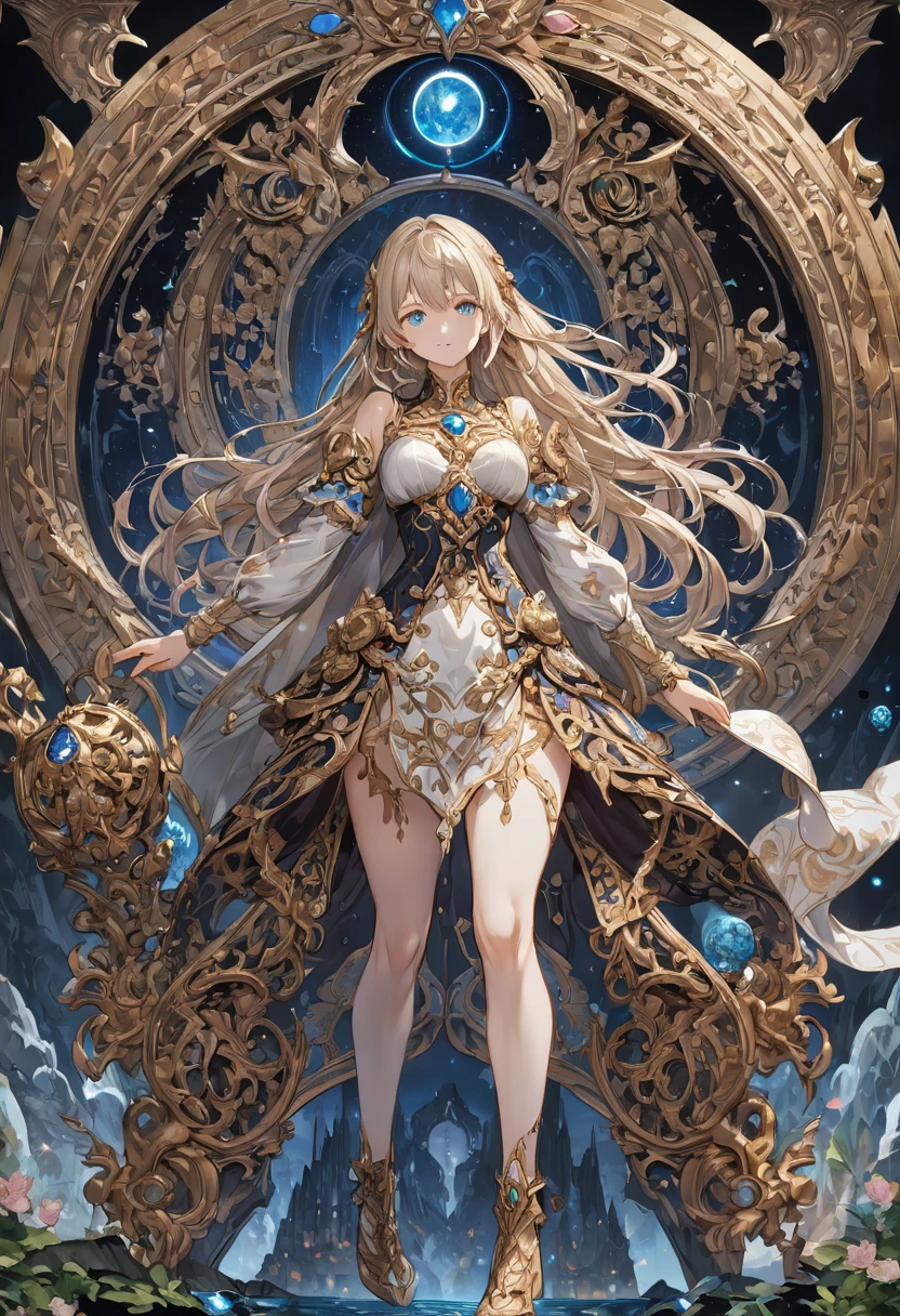 Hero of Another World, (best quality, masterpiece, Representative work, official art, Professional, Ultra intricate detailed, 8k)