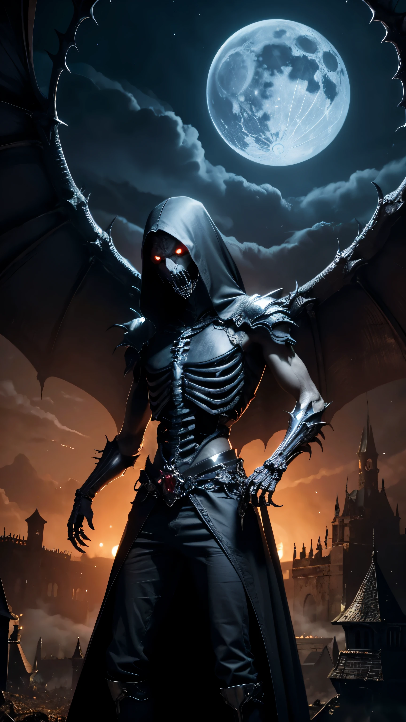 Hyper-detailing,A high resolution,Hyper-detailing,best qualtiy,astounding,top Quority,the Extremely Detailed CG Unity 8K Wallpapers,cinmatic lighting,Hellbringers,skelleton,Full body like