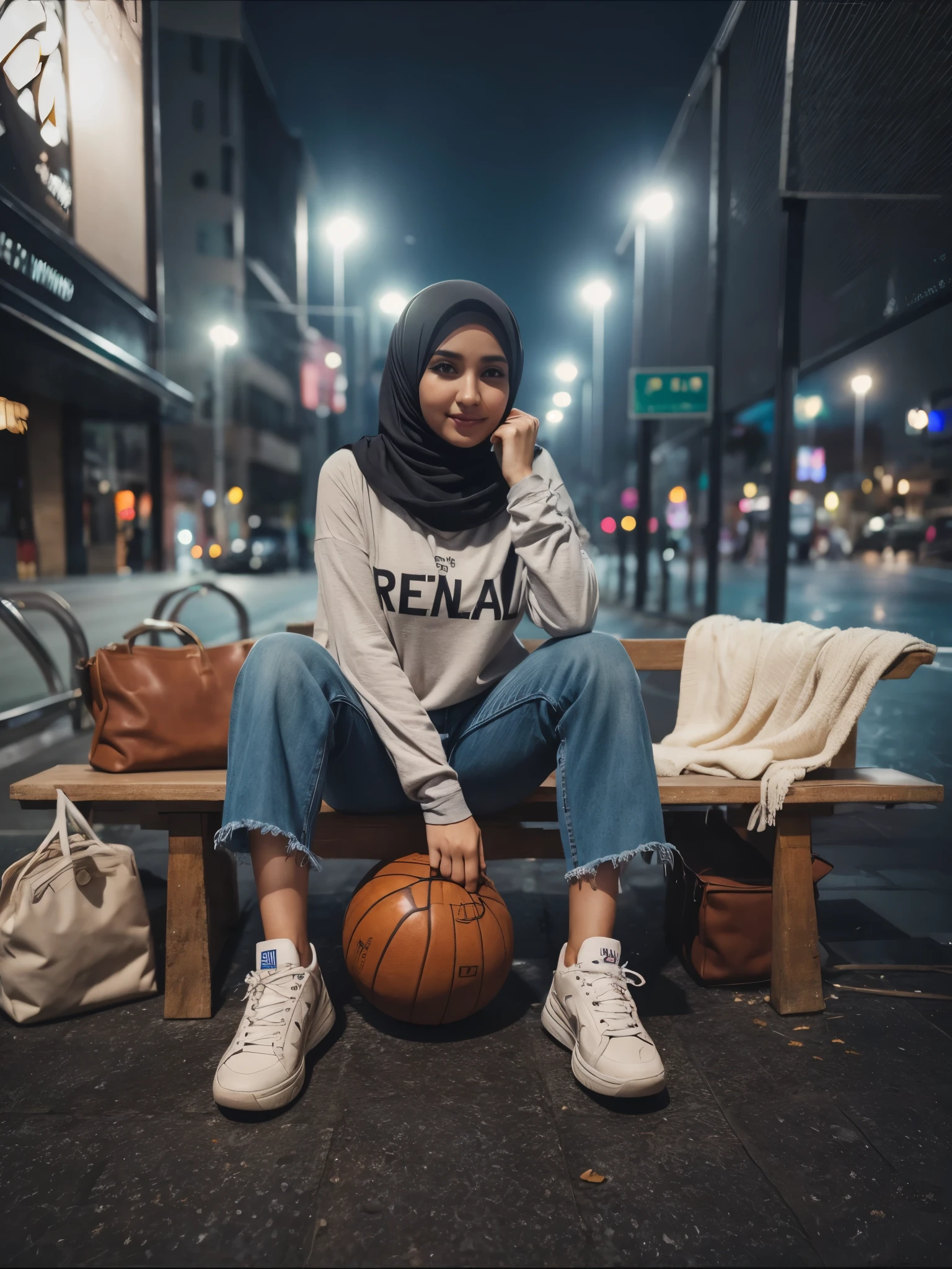 Photo real. Hight quality. Hijab. 