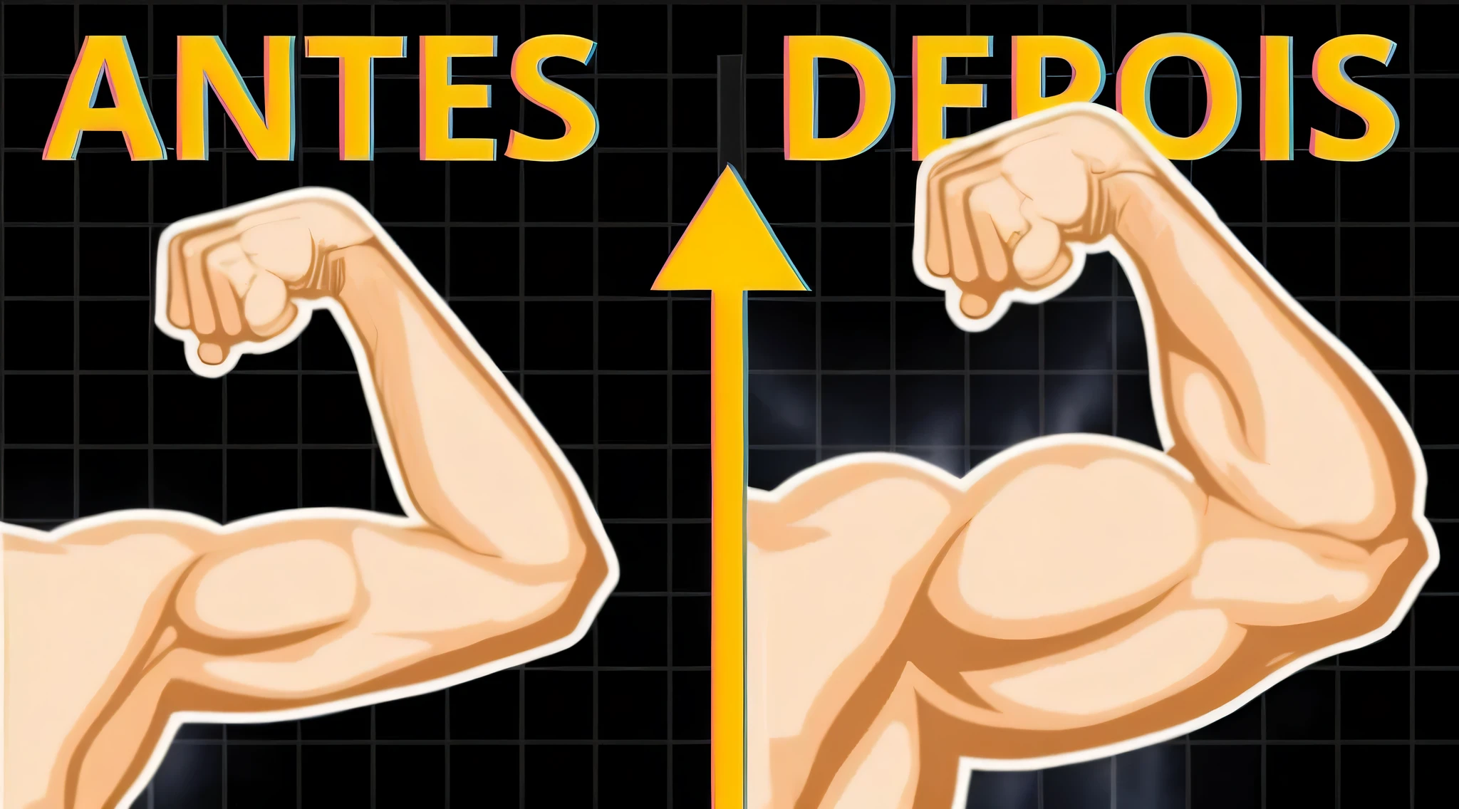 a photo showing the difference between the arm and the biceps, defined muscles, muscle definition, muscular arms, efeito triste, dramatic depressed biceps pose, Grande, longo, forte, physicist |, pose de ombro na frente, proportionally huge arms, parte superior do corpo definida, Deformations, Ganhos, estrutura muscular perfeita, strong arms, big biceps, big arms