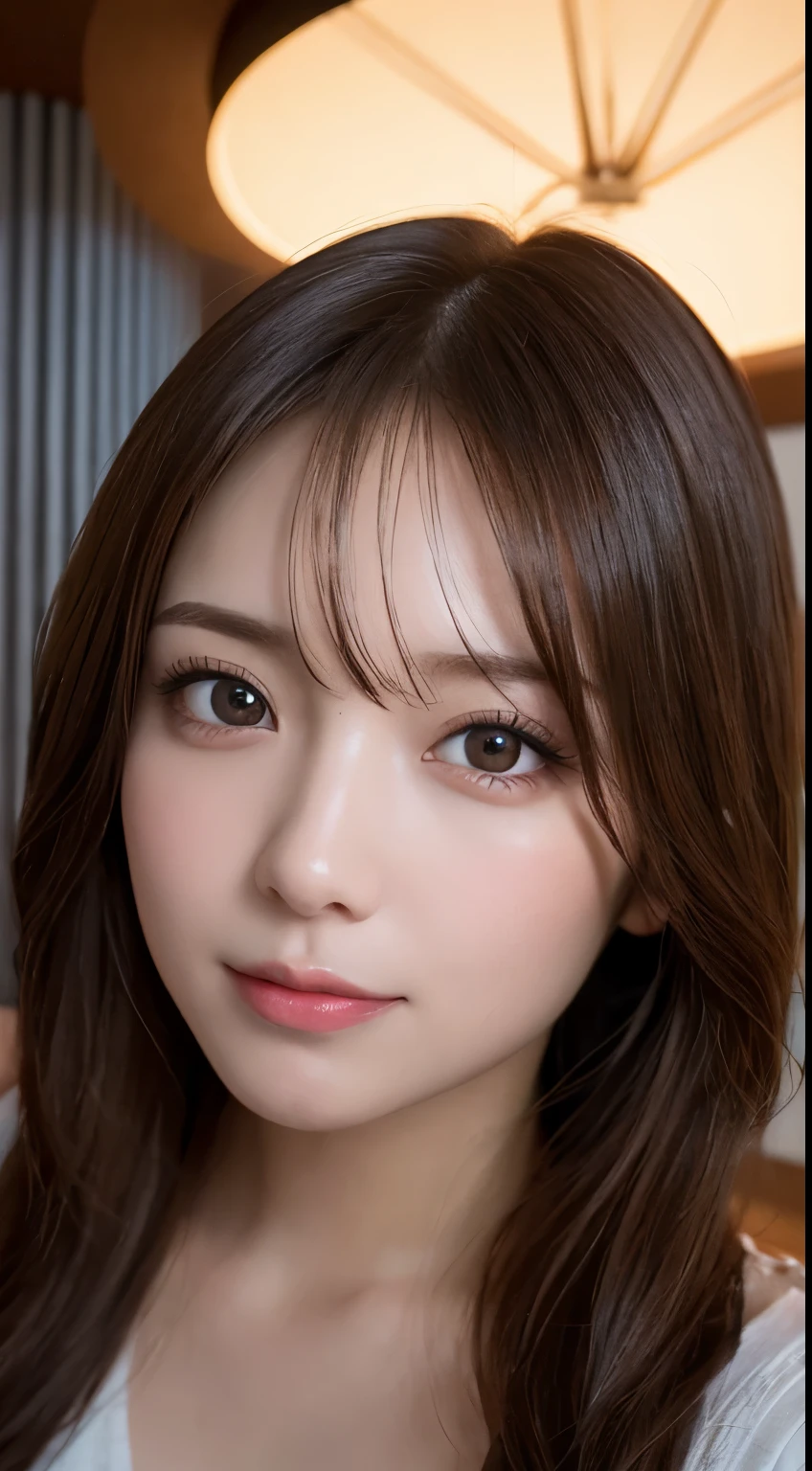 masutepiece, Best Quality, Illustration, Ultra-detailed, finely detail, hight resolution, 8K Wallpaper, Perfect dynamic composition, Beautiful detailed eyes , Hotel(Bet), Sexy face,Face feeling ecstasy,Face at the peak of sexual arousal,Excited face from sex