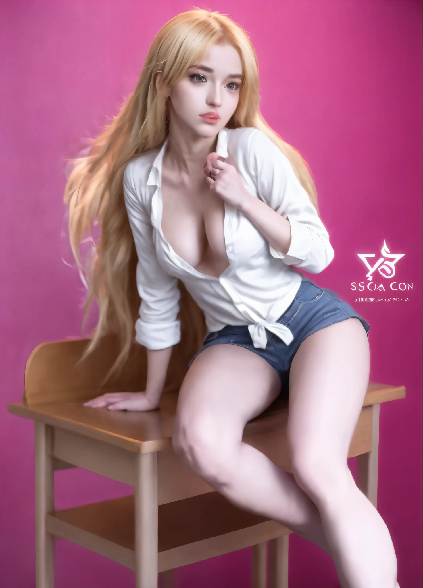 chica anime sentada en un escritorio con un cigarrillo en la boca, hypercolegiala realista, chica anime 3d, ( figura muy detallada ), anime estilo 3d, colegiala realista, render fotorrealista de chica anime, un hiperrealista , pixiv 3dcg, arte cg anime suave, deviantart art station cgscosiety, render de abril, pose sentada