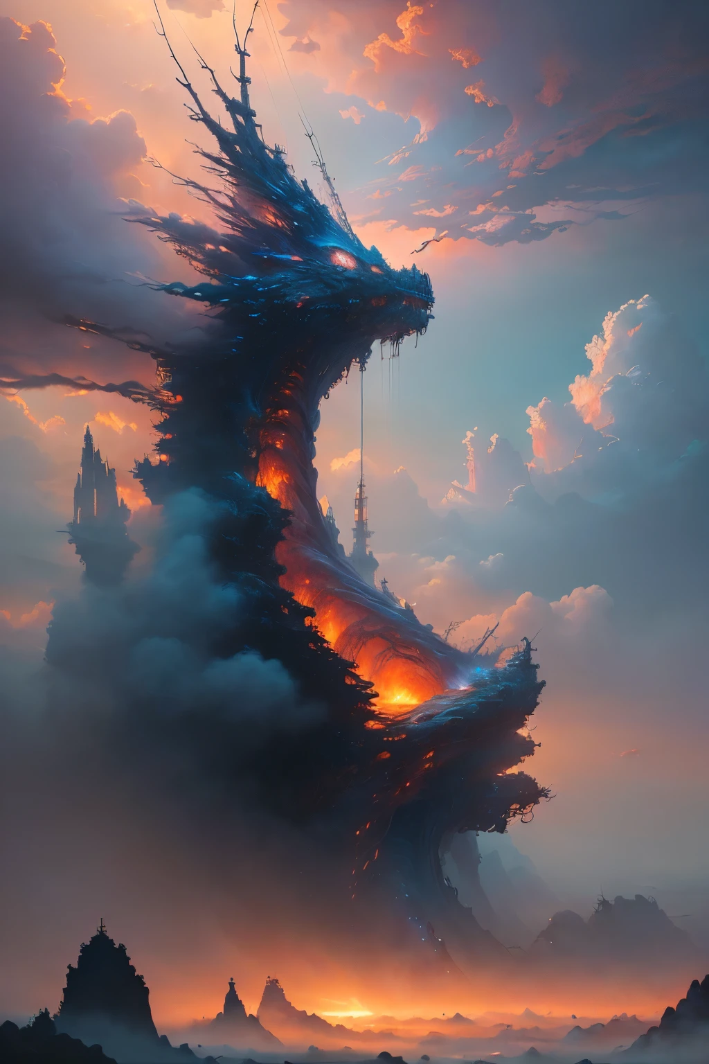 ((best quality)), ((masterpiece)), (detailed), Anatomical techniques ,Blood vessel, sci-fi living room, (Fantasy illustration:1.3), (Luis Royo:1.2), pastel colors, (detailed cloudscape:1.3), (high resolution:1.2), (Unreal Engine:1.3)