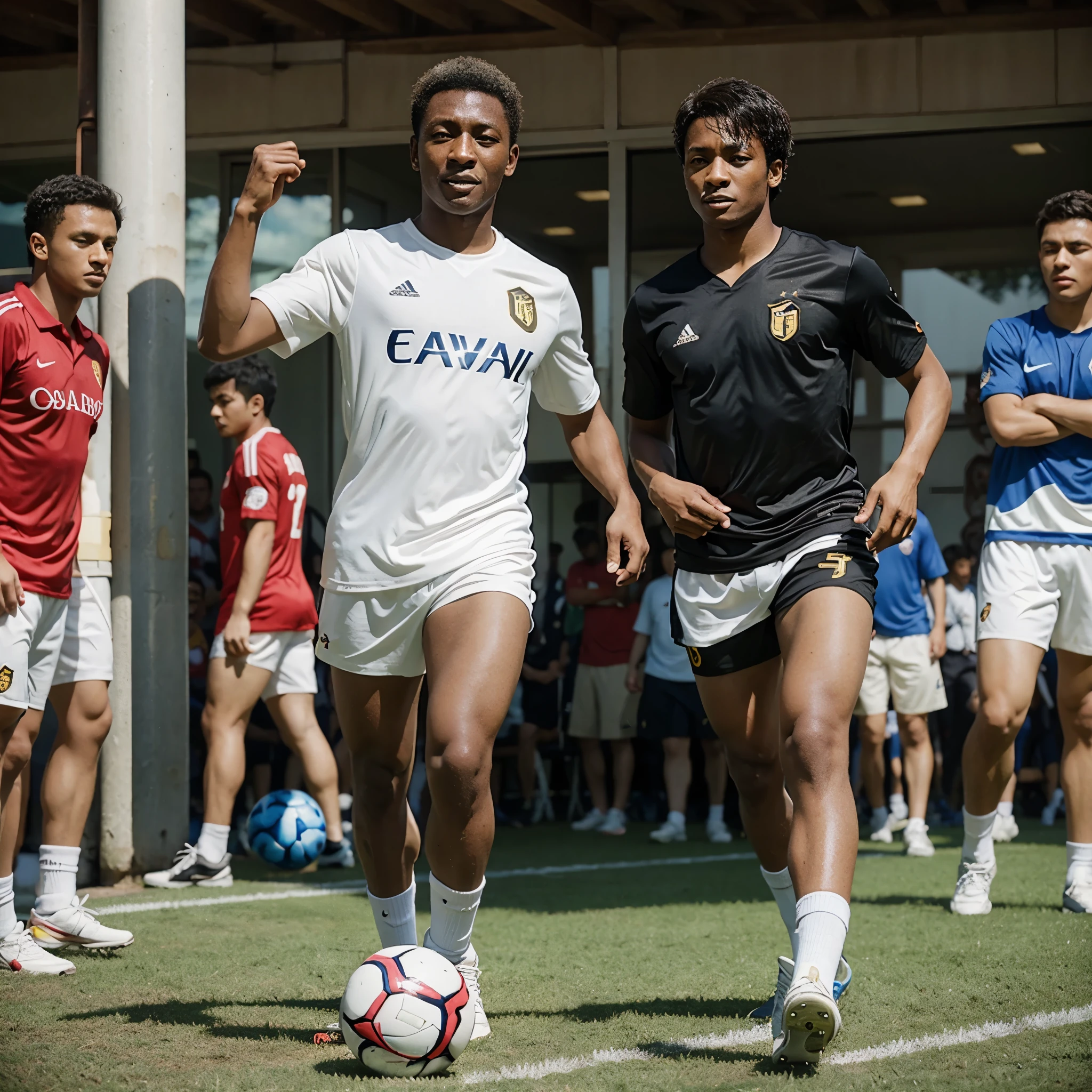 Play Pelé in anime style