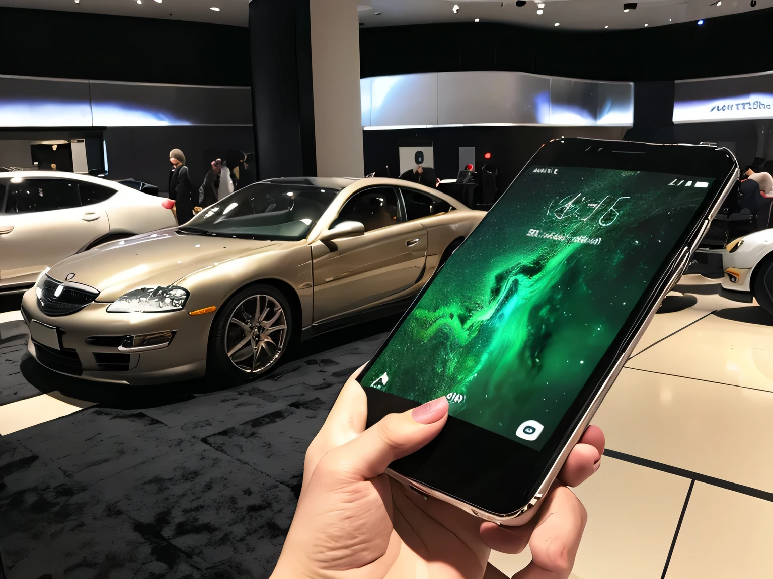 huge luxury cell phone