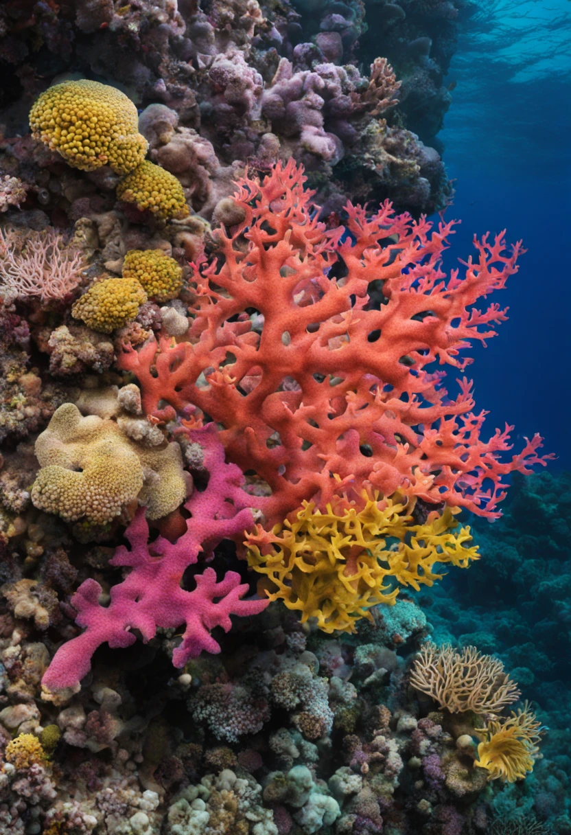 colorful coral