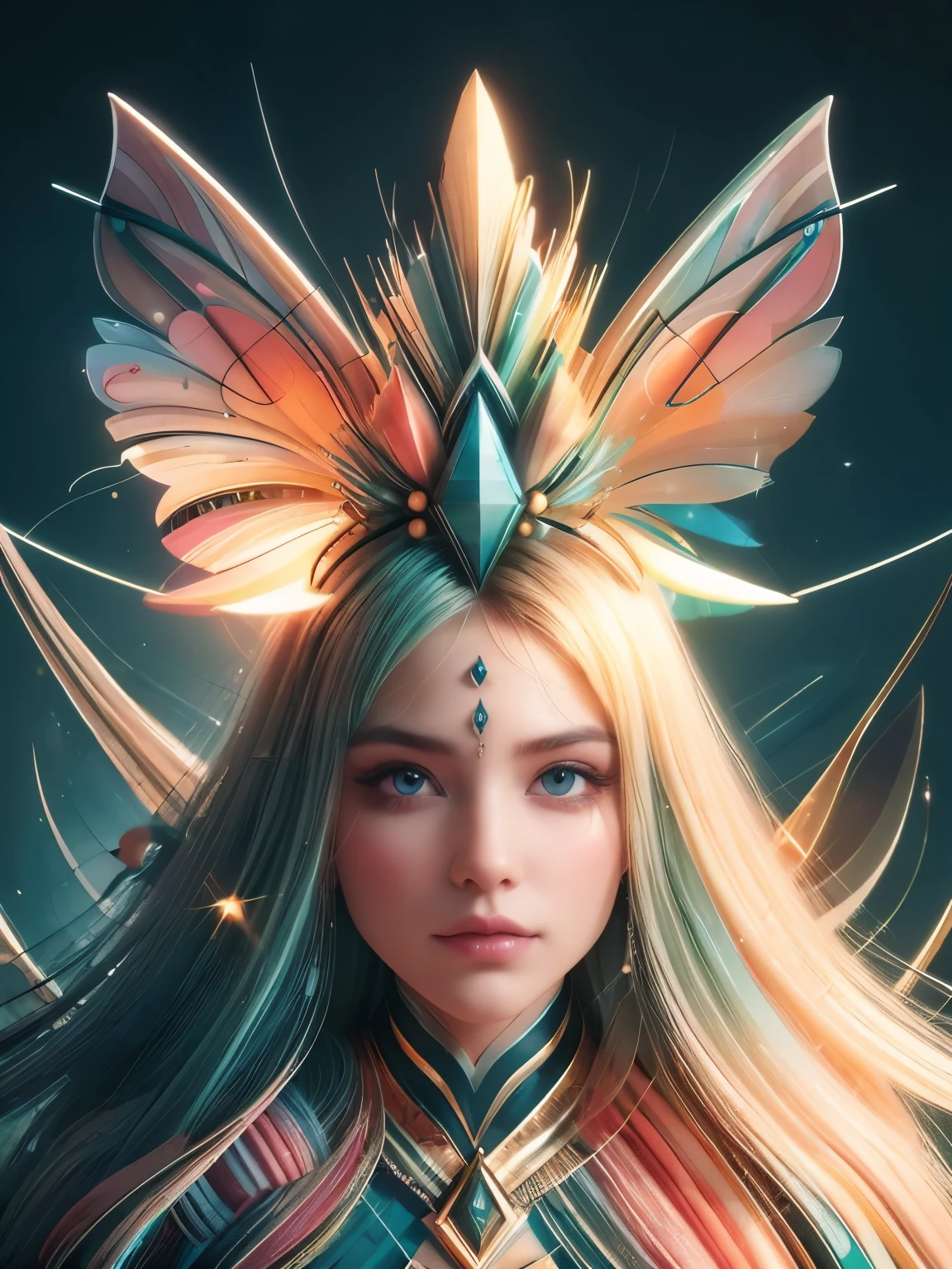 (Best quality, 4k, High-resolution, Masterpiece:1.2), Ultra-detailed, Realistic, Radiant lighting, Epoch Elves, Portraits, Fantastical colors, Fine art, Ethereal beings, Dreamlike, Whimsical creatures, Detailed facial features, Glowing eyes, Elven beauties, Ethereal glow, Mythical creatures, Harmonious composition, Dazzling colors, Stunning visual effects, Otherworldly appearance, Mesmerizing artistry, 