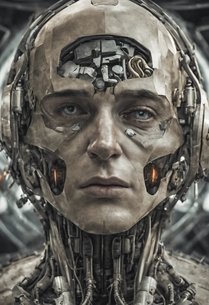 Human brain enlargement, future tense, science fiction