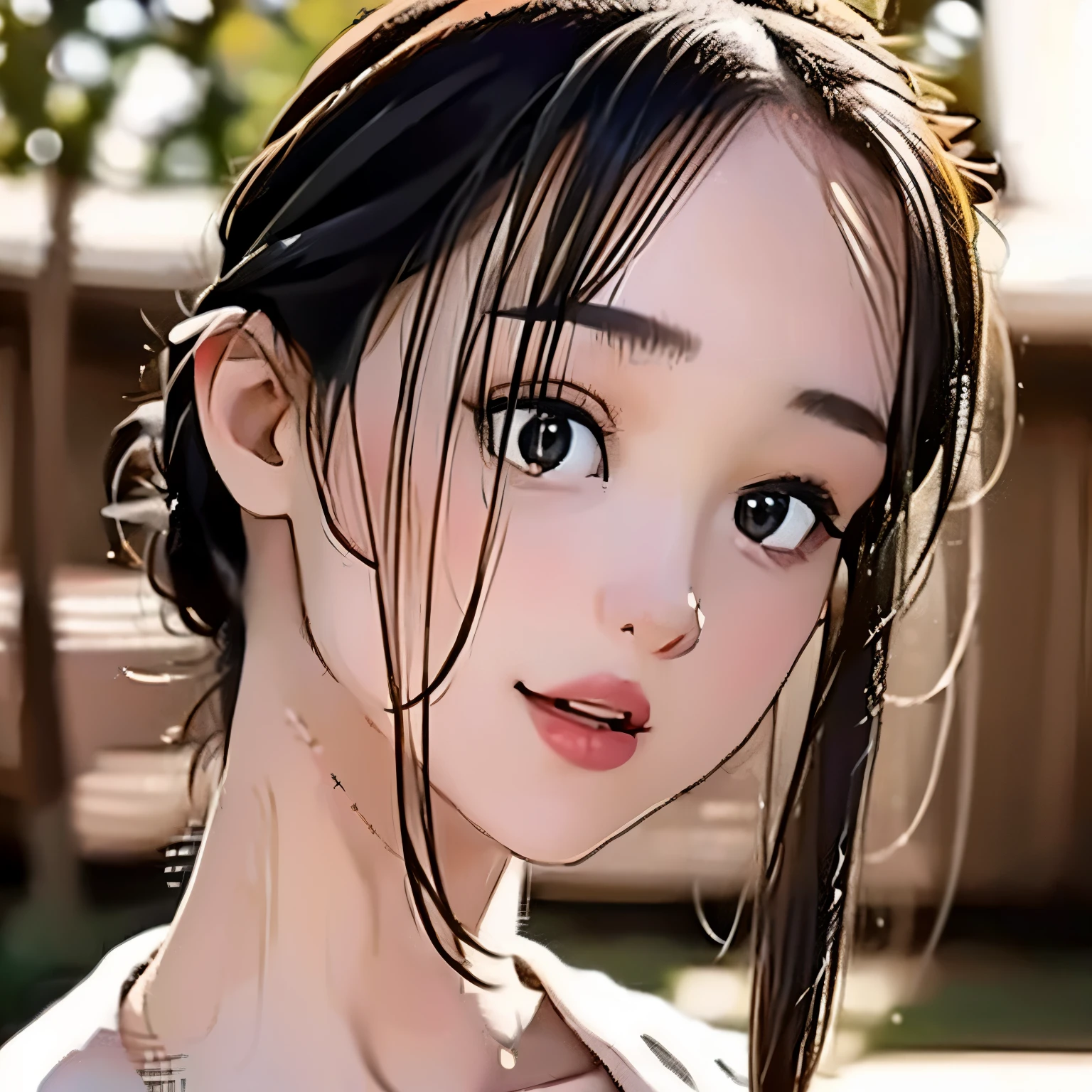 Good looking woman