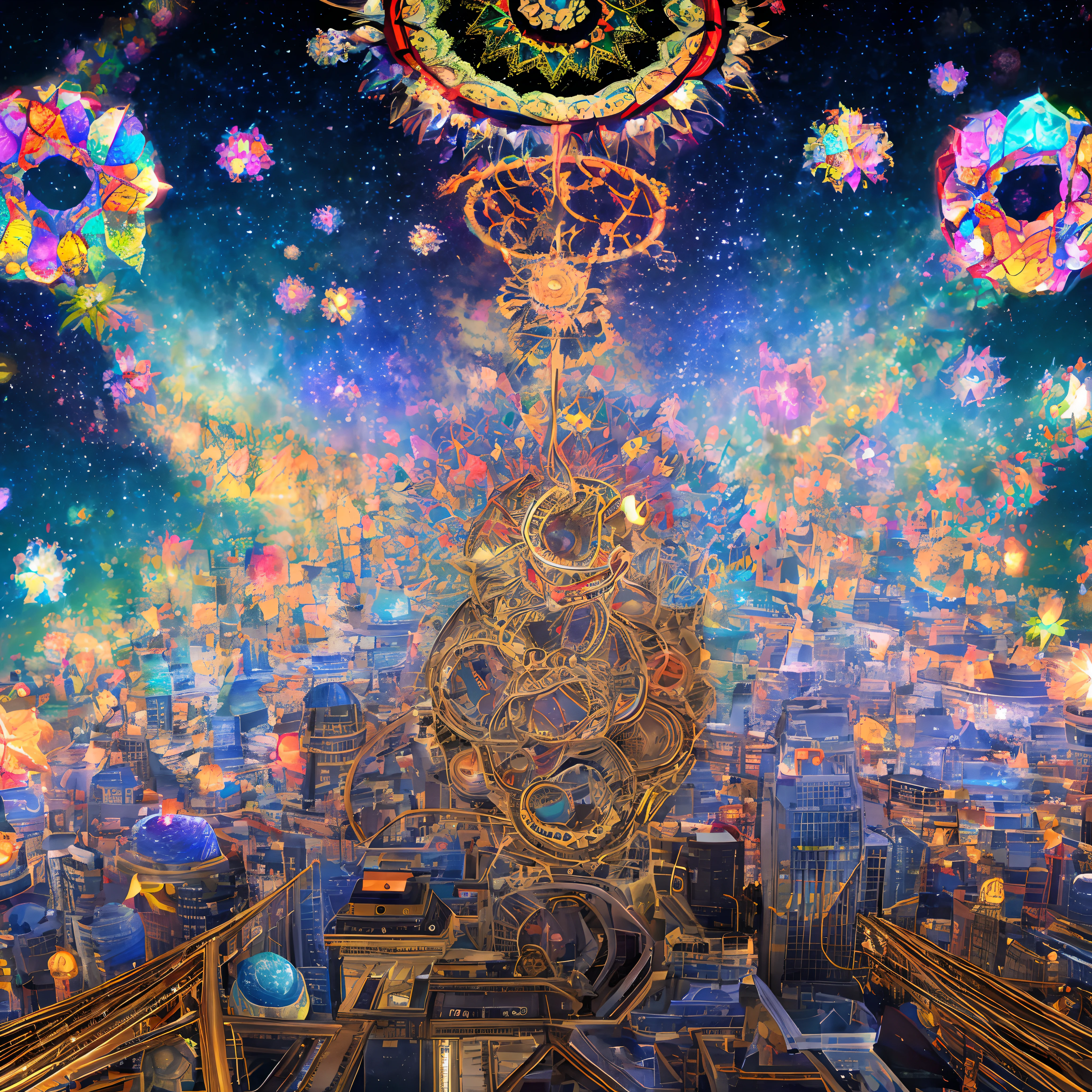 The world seen through a kaleidoscope