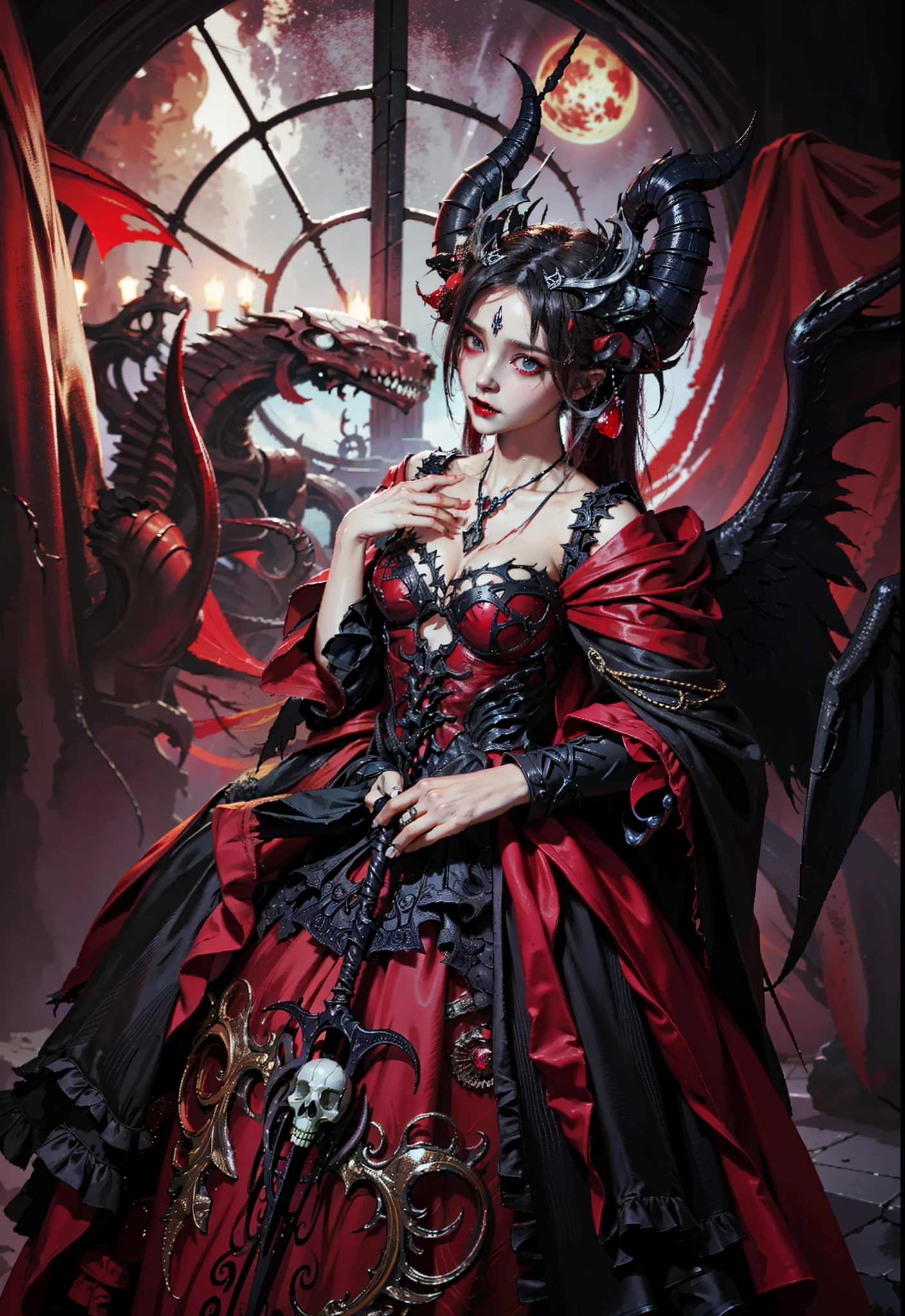 nice photos，Picture of box full of swords,wing, succubus theme，fallen angel，Excellent，scary，secret horror，tentacle，have eyes，uncanny valley effect，little beast blood moon，skull skeleton，vampire，Hellfire，gloss gel coat，Holy Angel，blood moon queen