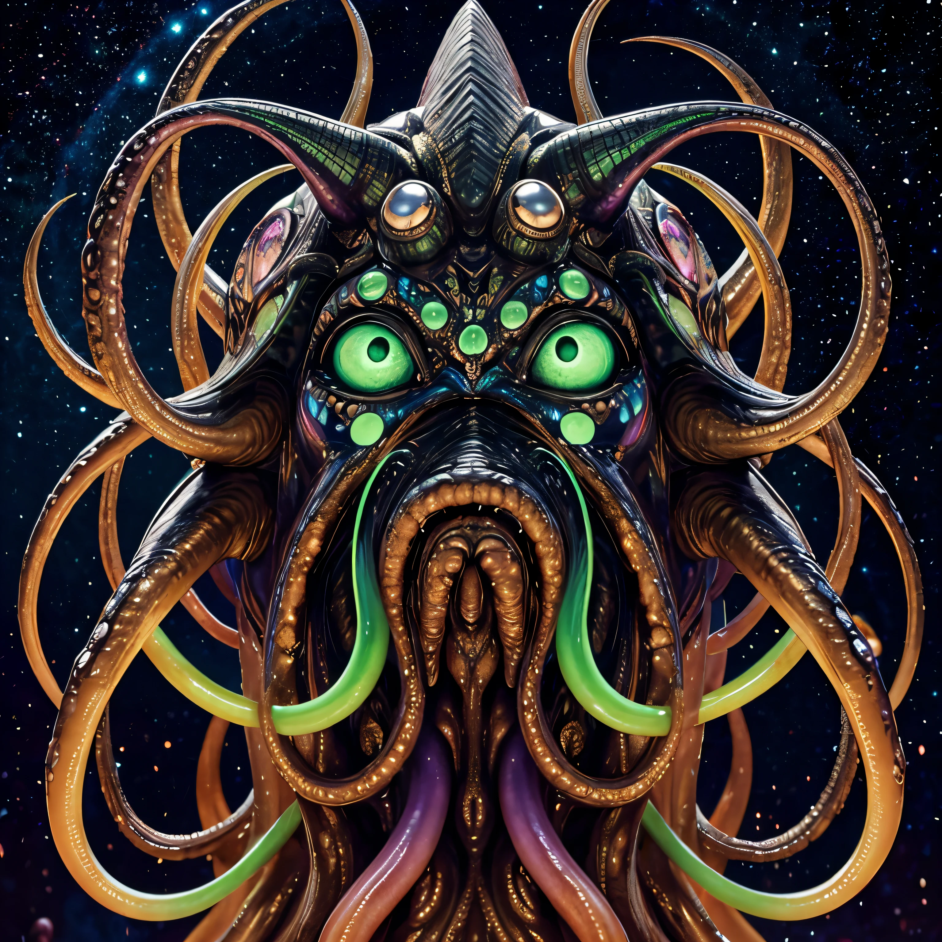 {Neogod}{and an alien}{chemicals}{god々}{I was horrified}{god々々right}{beautiful shape}{oil}{High resolution}{devastated}{Buddha}{Rainbow meat}{Ultimate Form}{another dimension}{cosmos}{god秘的な}masterpiece , 最high quality , super detailed{クトゥルフgod話}{welcome}{Mukoi}{Mucous membrane}{tentacle}{worm}{Nyarlathotep}{high quality}{symmetry}