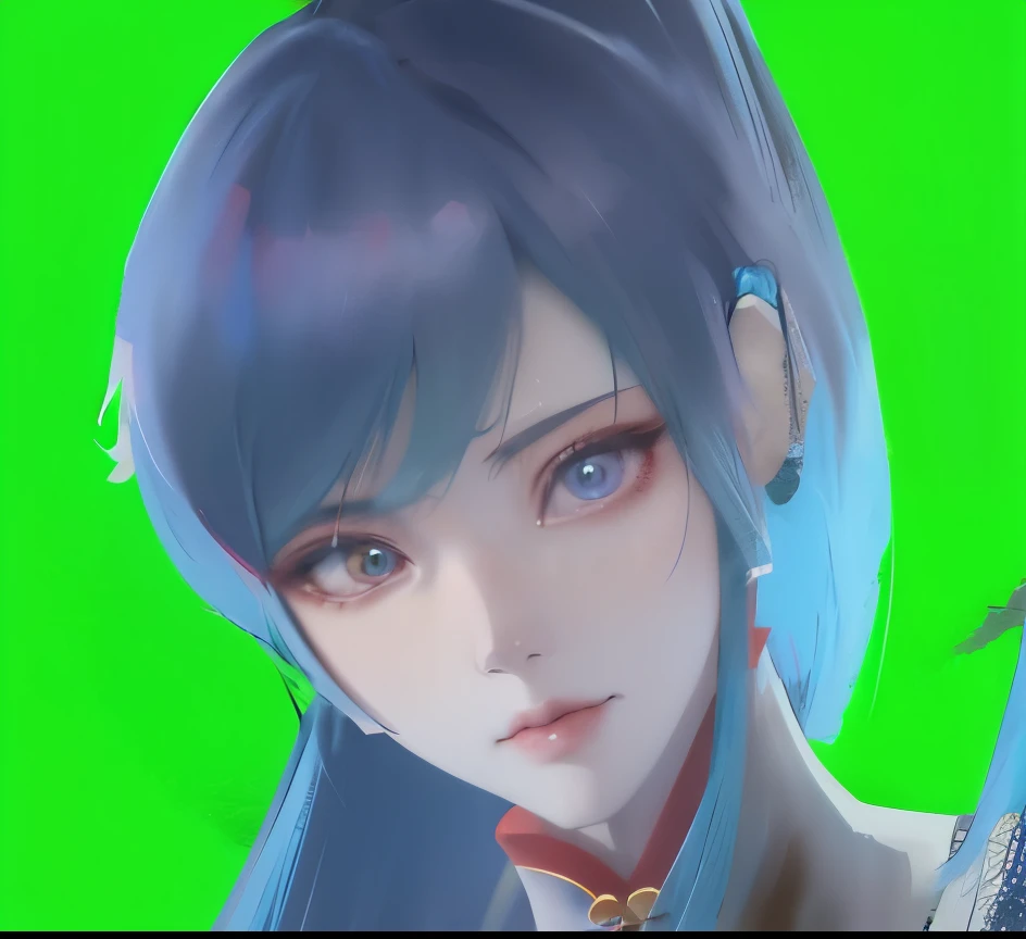 Close-up of people, anime cgi, anime cgi style, Inspired by Leng Mei, 8k portrait rendering, anime style. 8k, 《Genshin》Keqing in, surreal anime, yanjun chengt, Keda