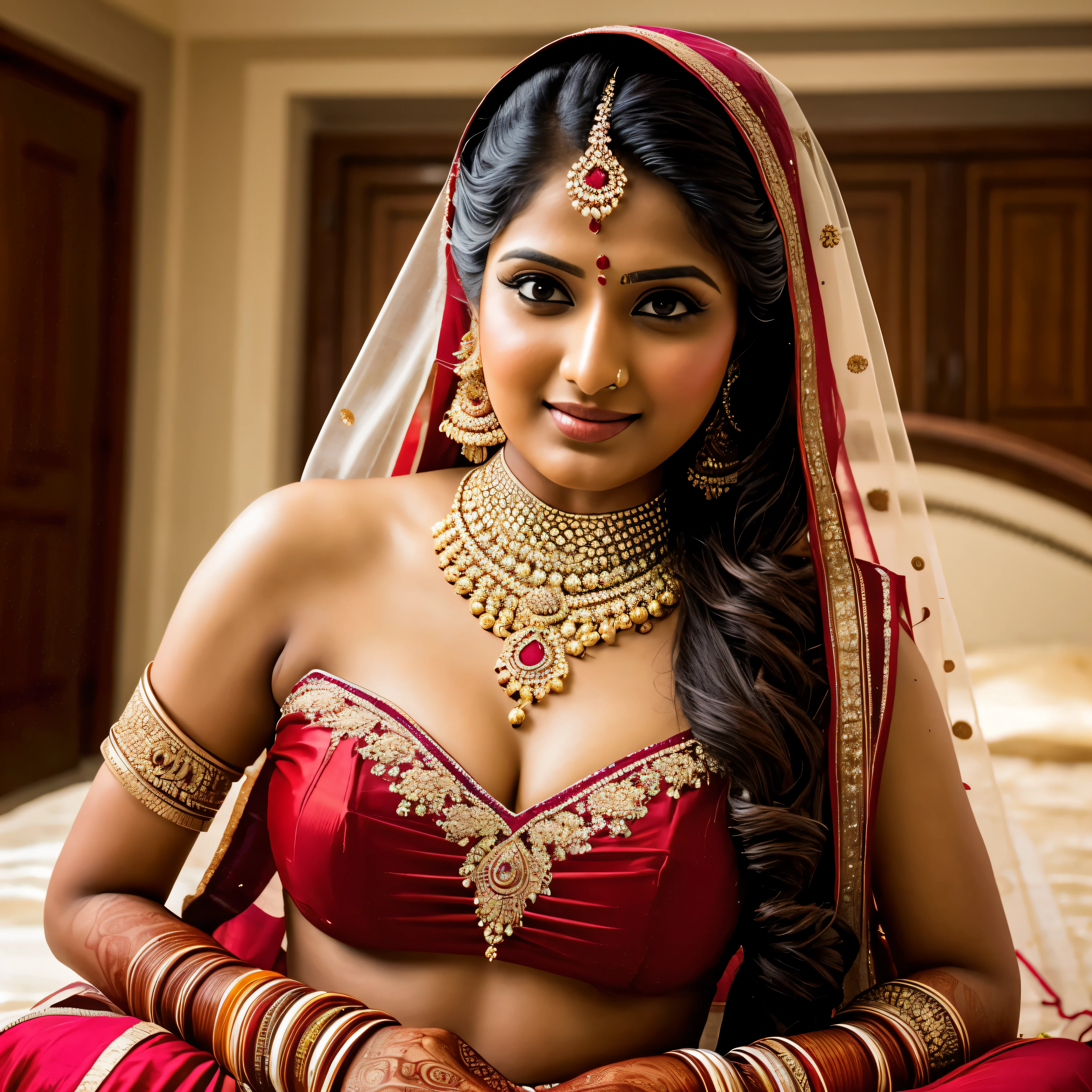A hot young indian bride