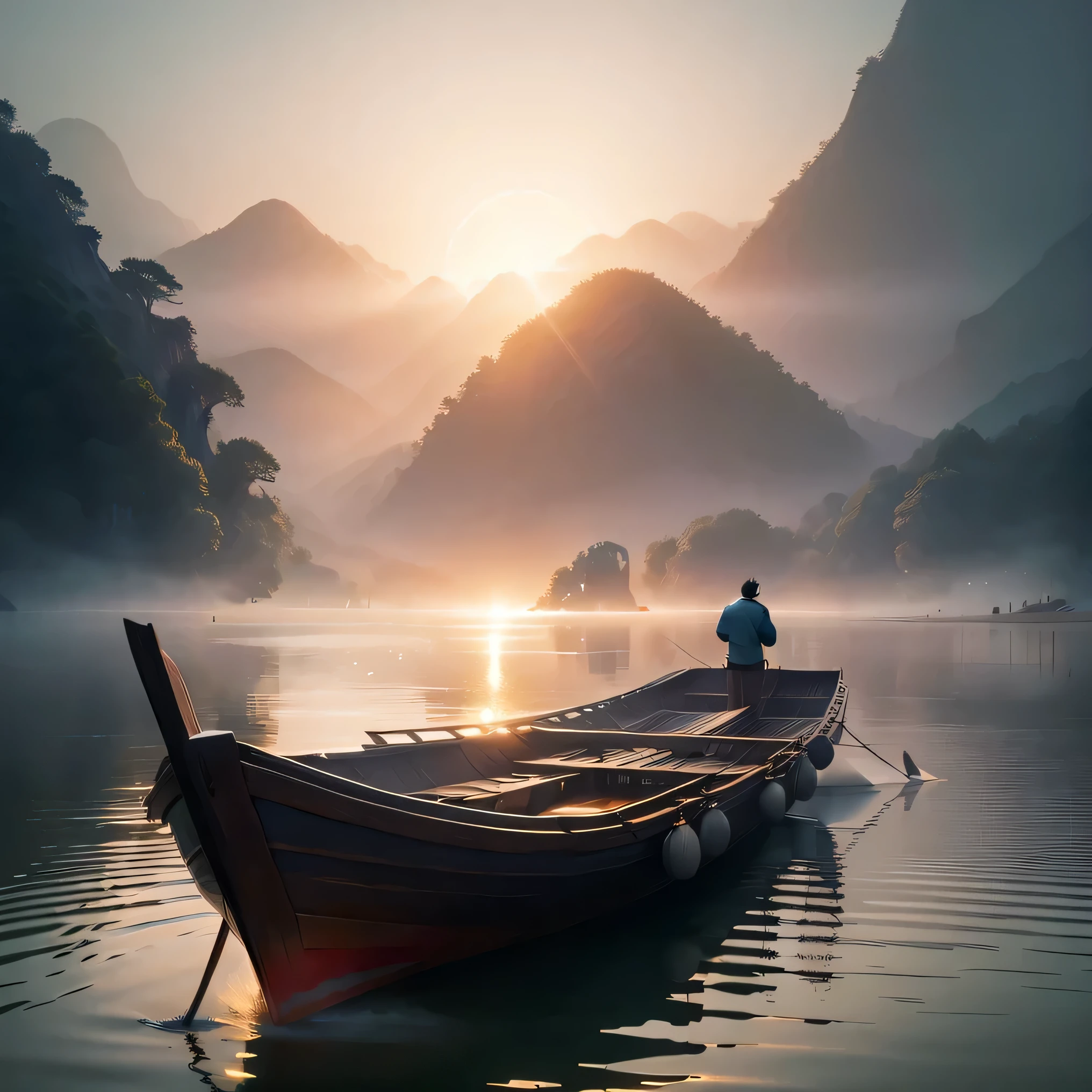 lake surface
