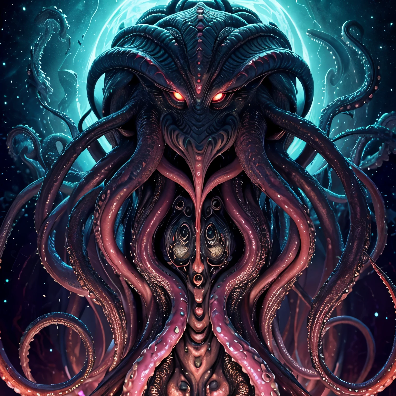{NEO GOD}{an alien}{Chemicals}{Deities}{vhorrified}{Deities々Right}{Beautiful shape}{an oil painting}{hight resolution}{devastated}{Buddha}{Rainbow flesh}{Ultimate form}{Another dimension}{kosmos}{mistic}masterpiece , best quality , ultra-detailed{cthulhu mythos}{goddes}{MuCoi}{mucous membrane}{tentaculata}{worm}{Nyarlathotep}{High Quality}{symmetry}
