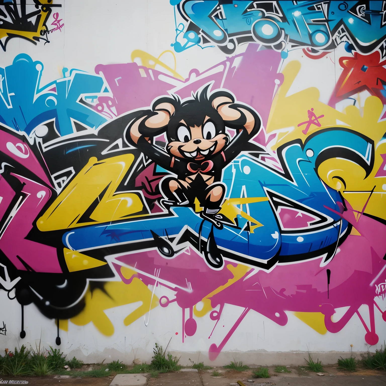 graffiti "mouzz"